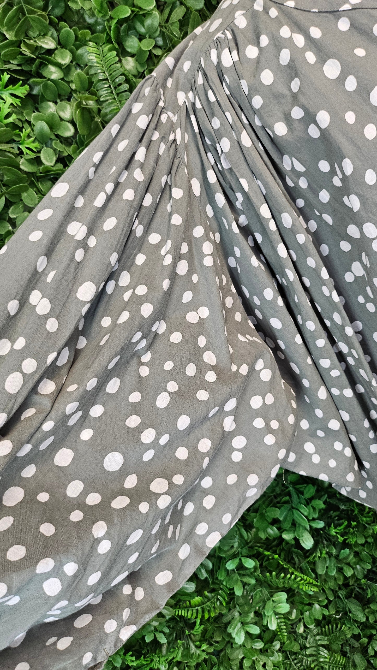 K+K Sage Spot Blouse (20-22)
