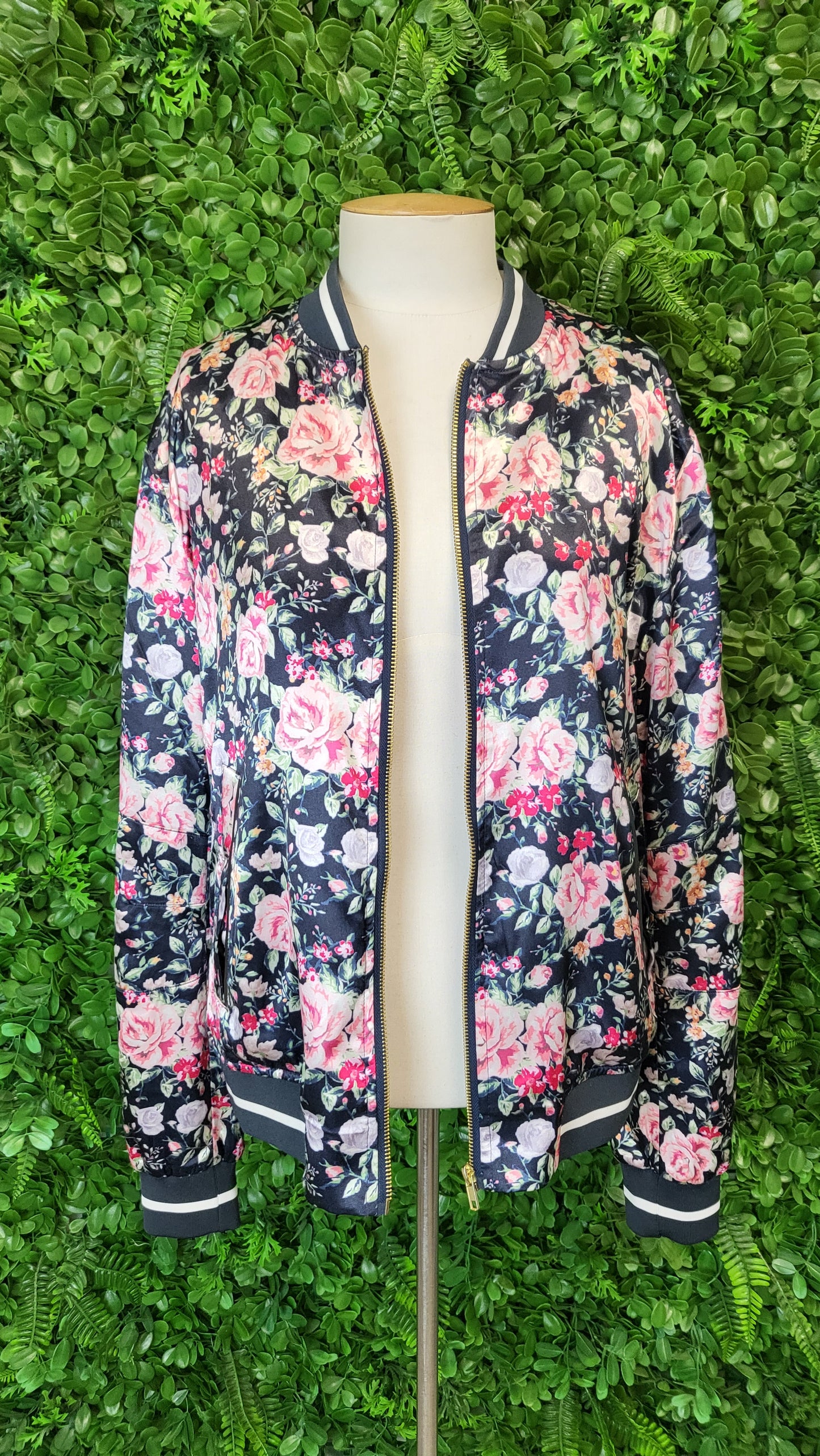 Beau Hudson Floral Print Bomber Jacket (10)