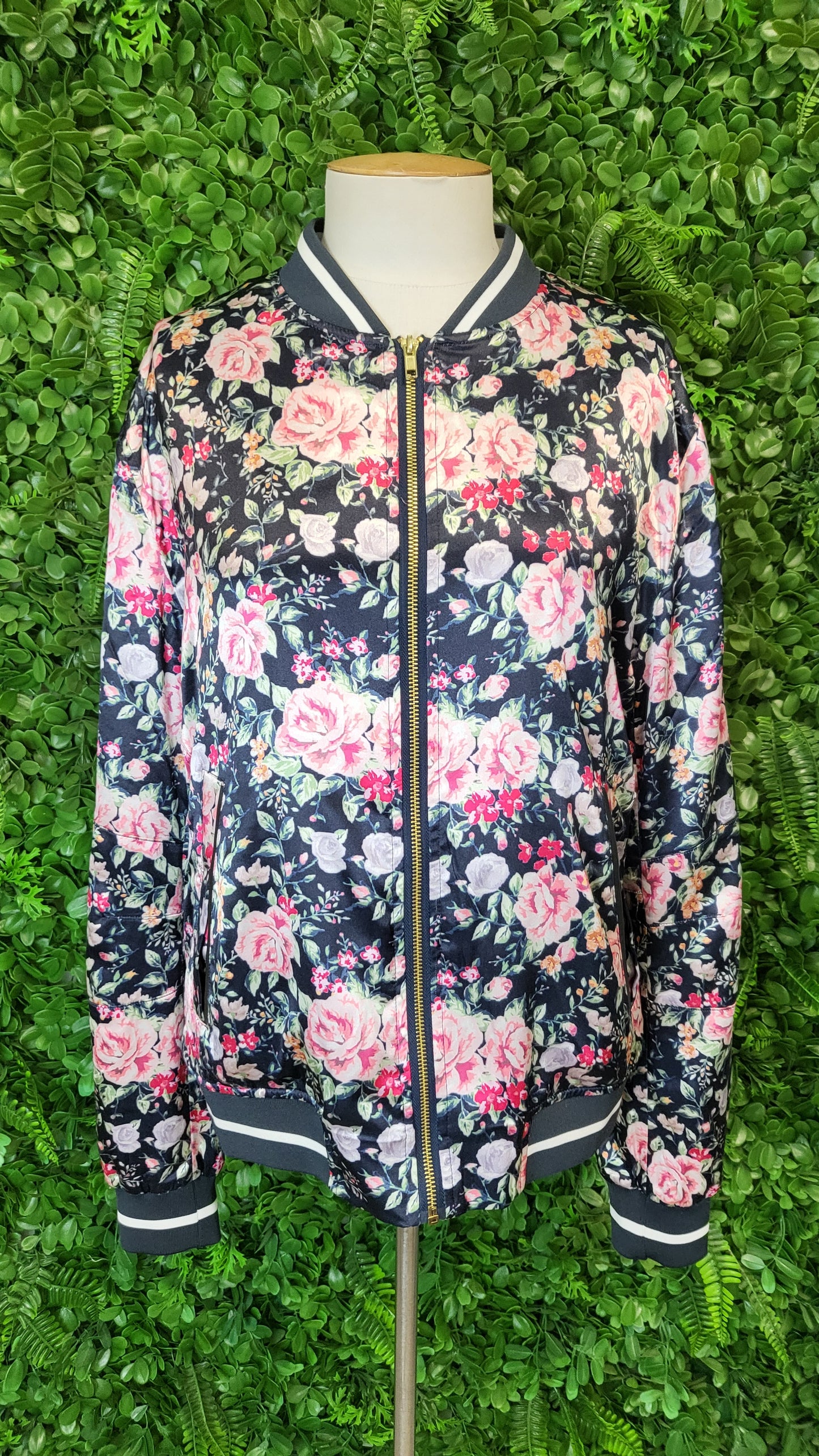 Beau Hudson Floral Print Bomber Jacket (10)
