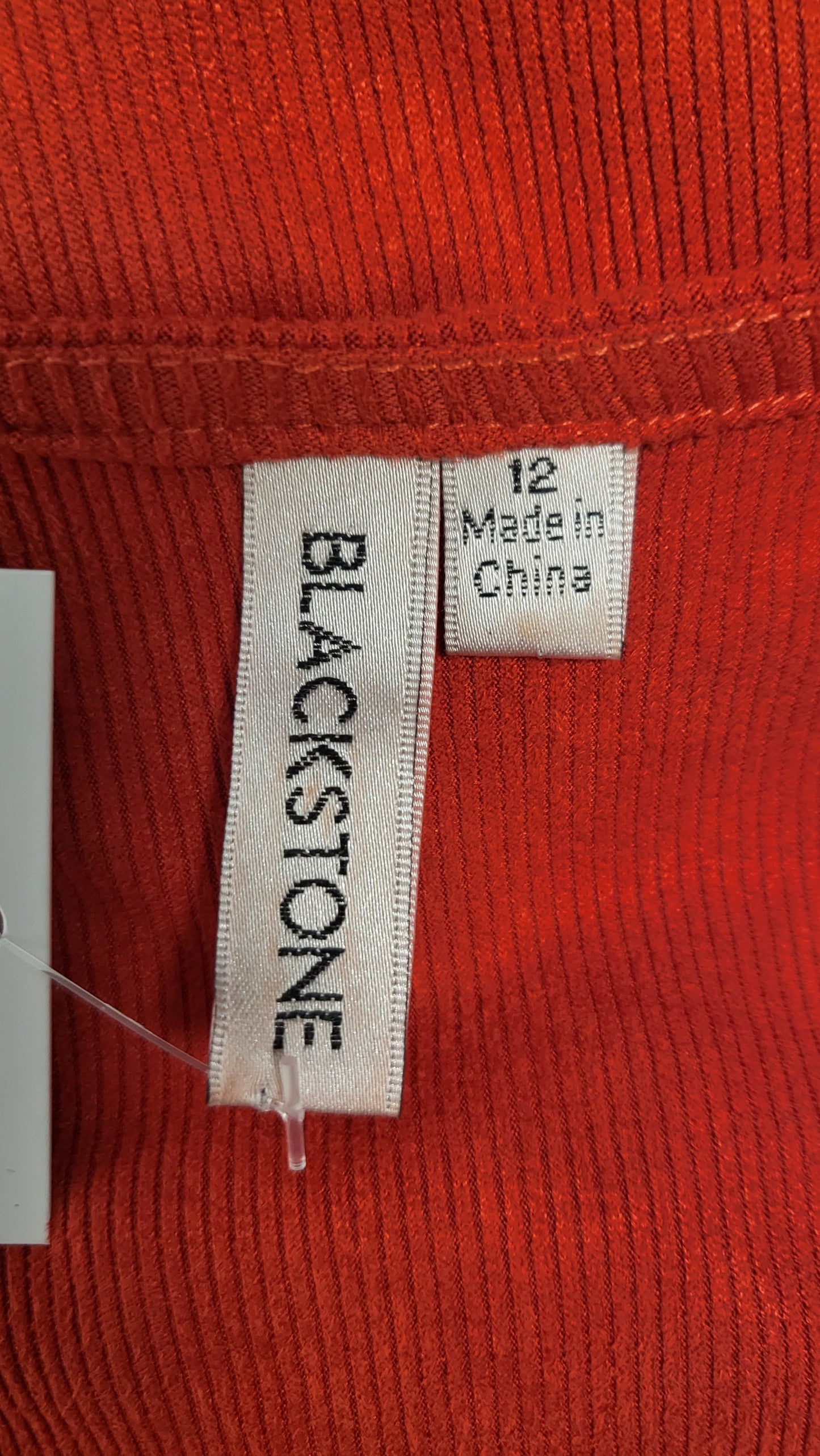 Blackstone Rust Ribbed Dress (12)