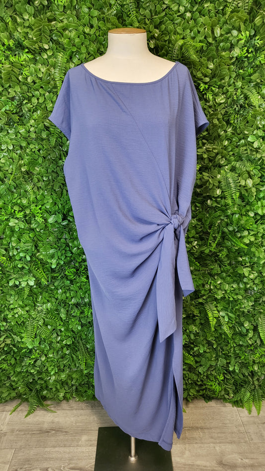 Motto Blue Tie Dress (12)