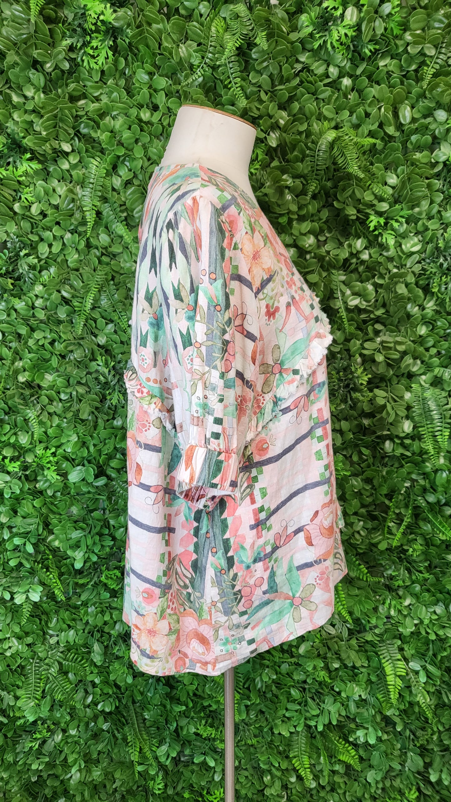 Madly Sweetly Multi Linen Top (14)