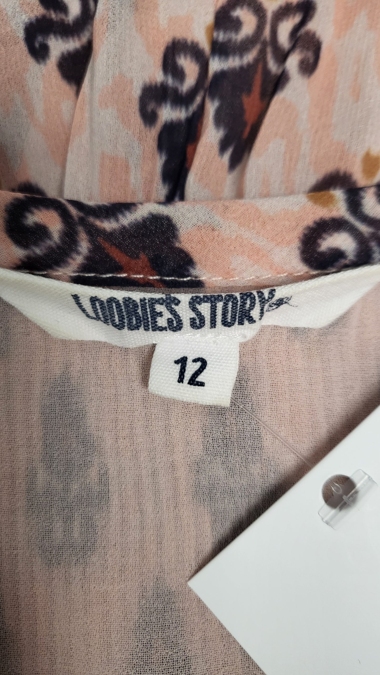 Loobies Story Print Pleat Blouse (12)
