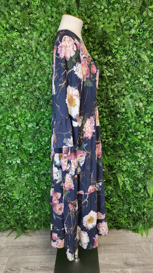 Annah Stretton Rose Print Floral Dress (14)