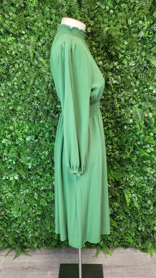 Stella+Gemma Green Midi Dress (8)