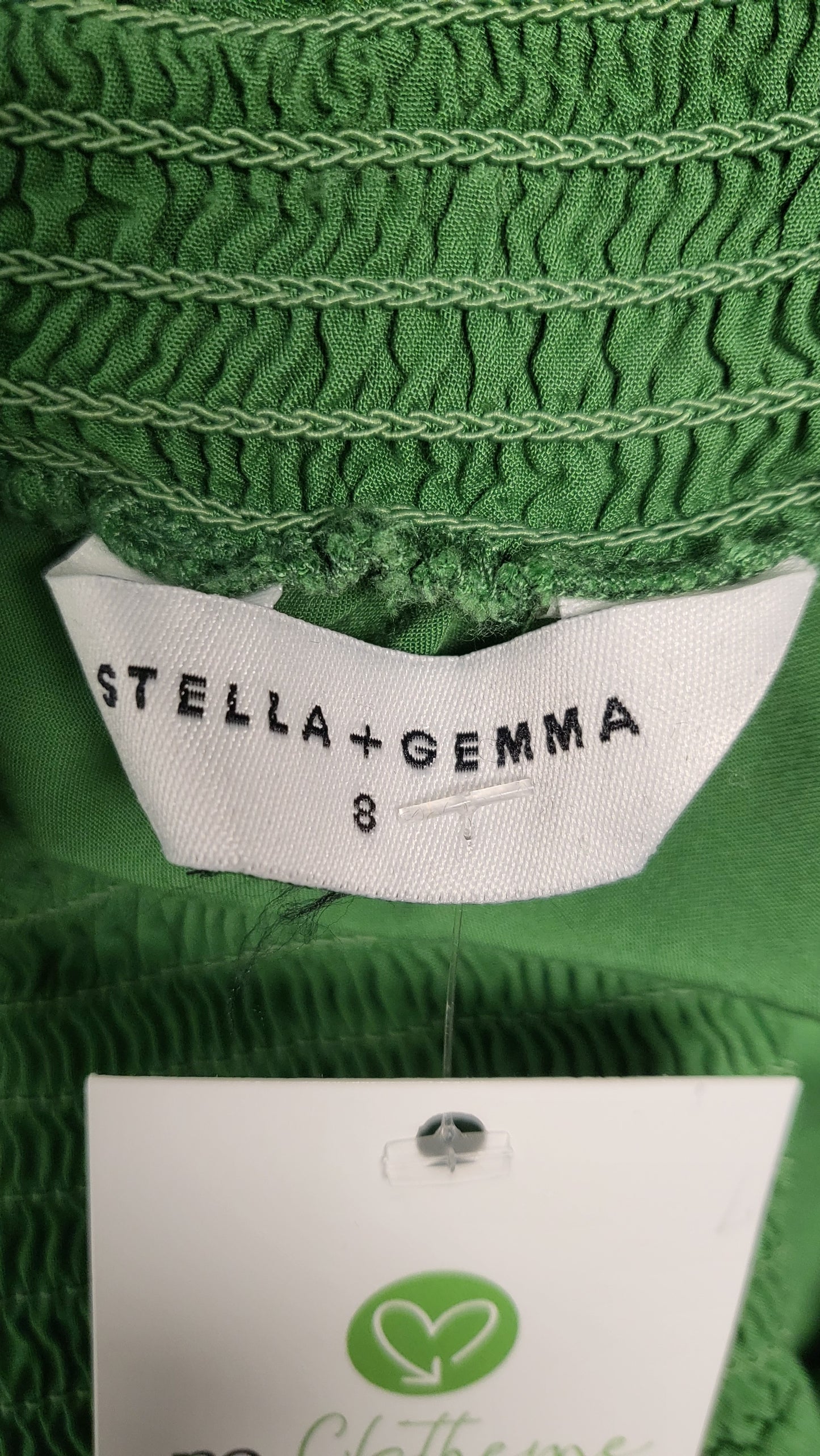 Stella+Gemma Green Midi Dress (8)