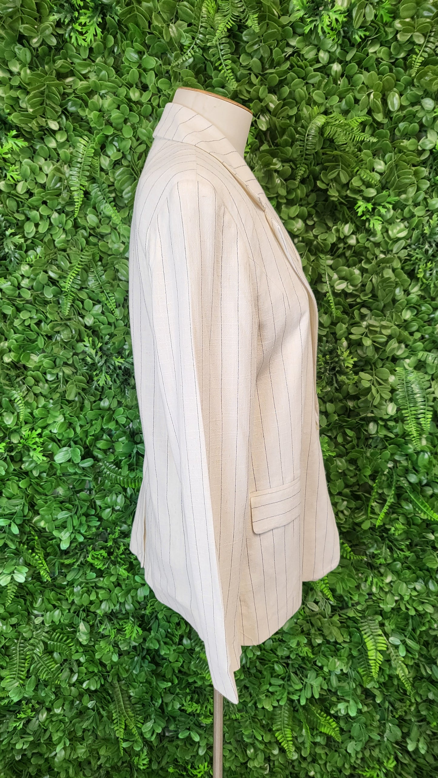 &Me Oat/Stripe Blazer (10)