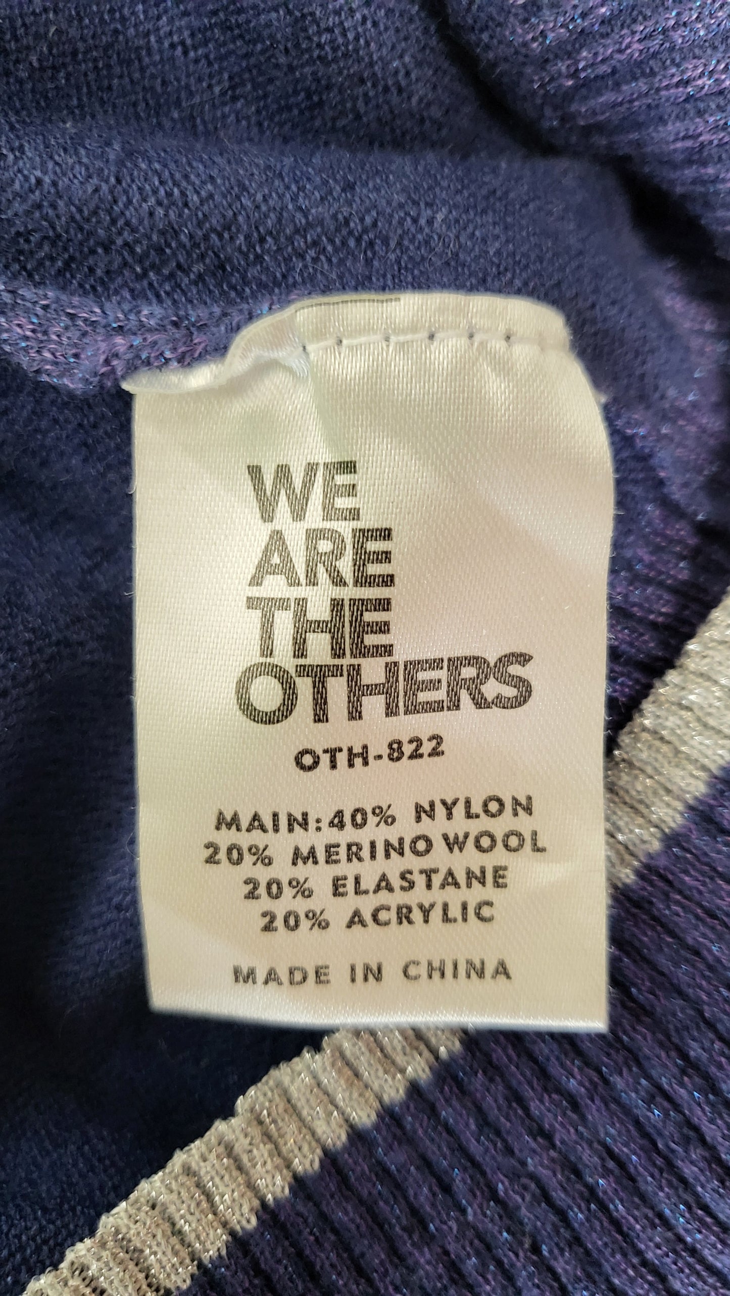 We Are The Others Blue Lurex Knit (8-10)