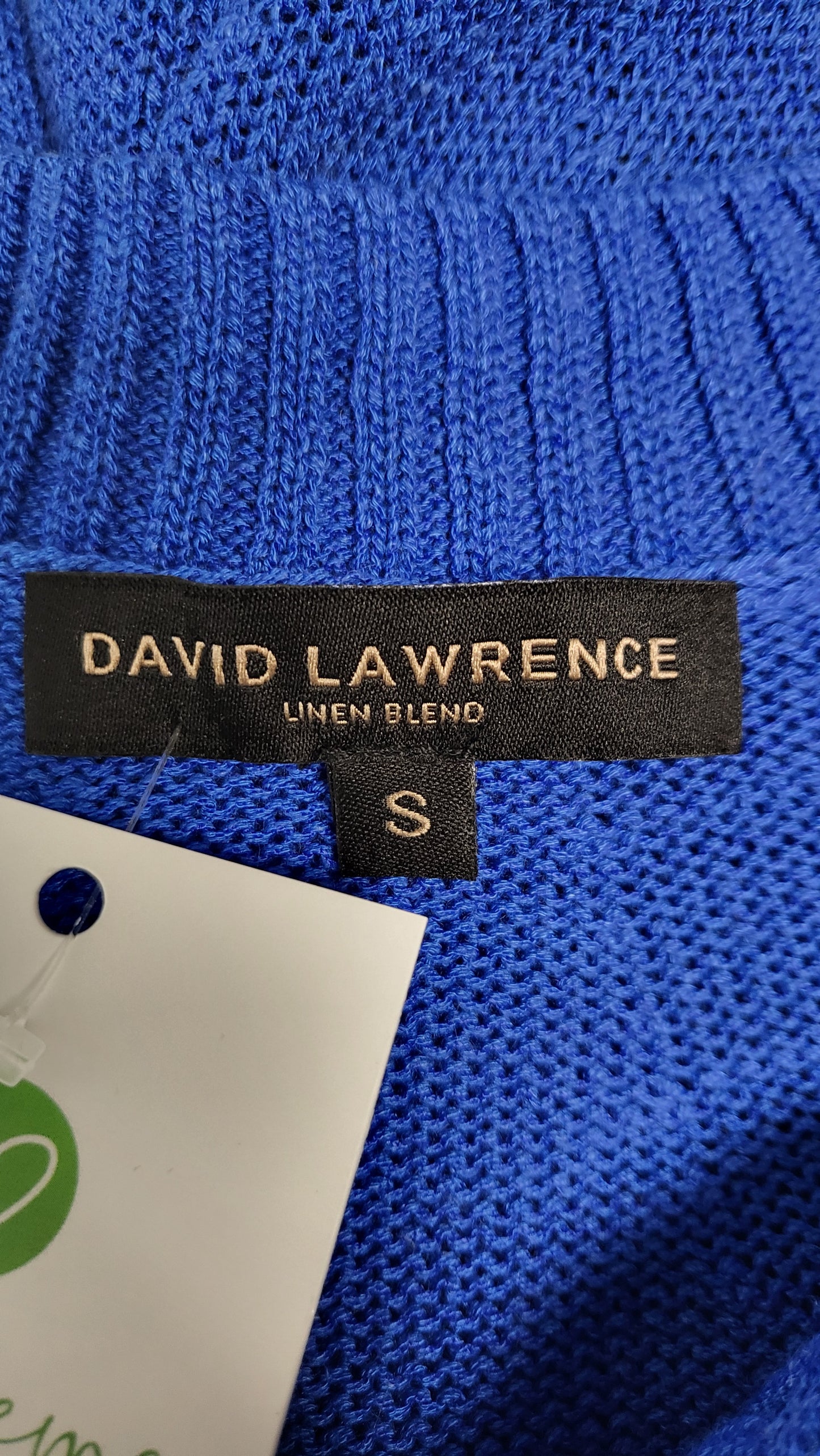David Lawrence Azure Knit Vest (10-12)