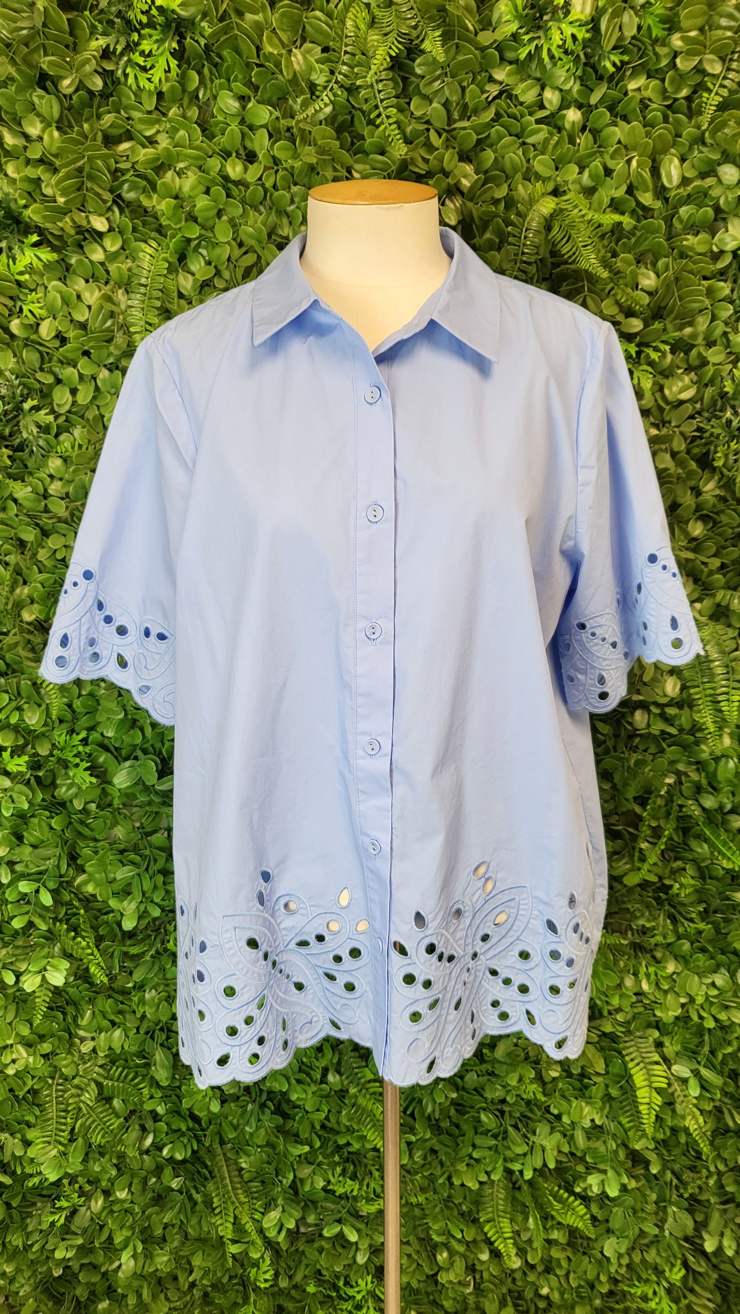 Seed Blue Cut Out Shirt (14)
