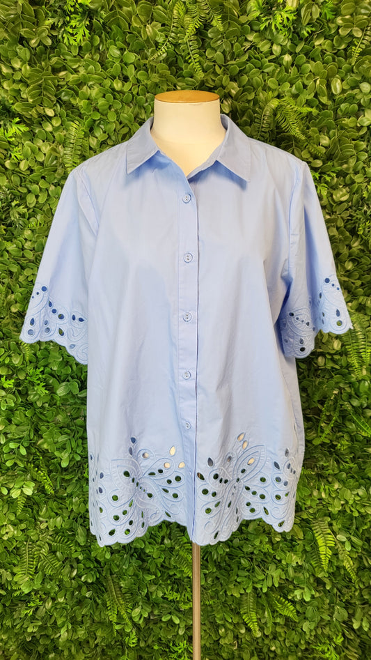Seed Blue Cut Out Shirt (14)