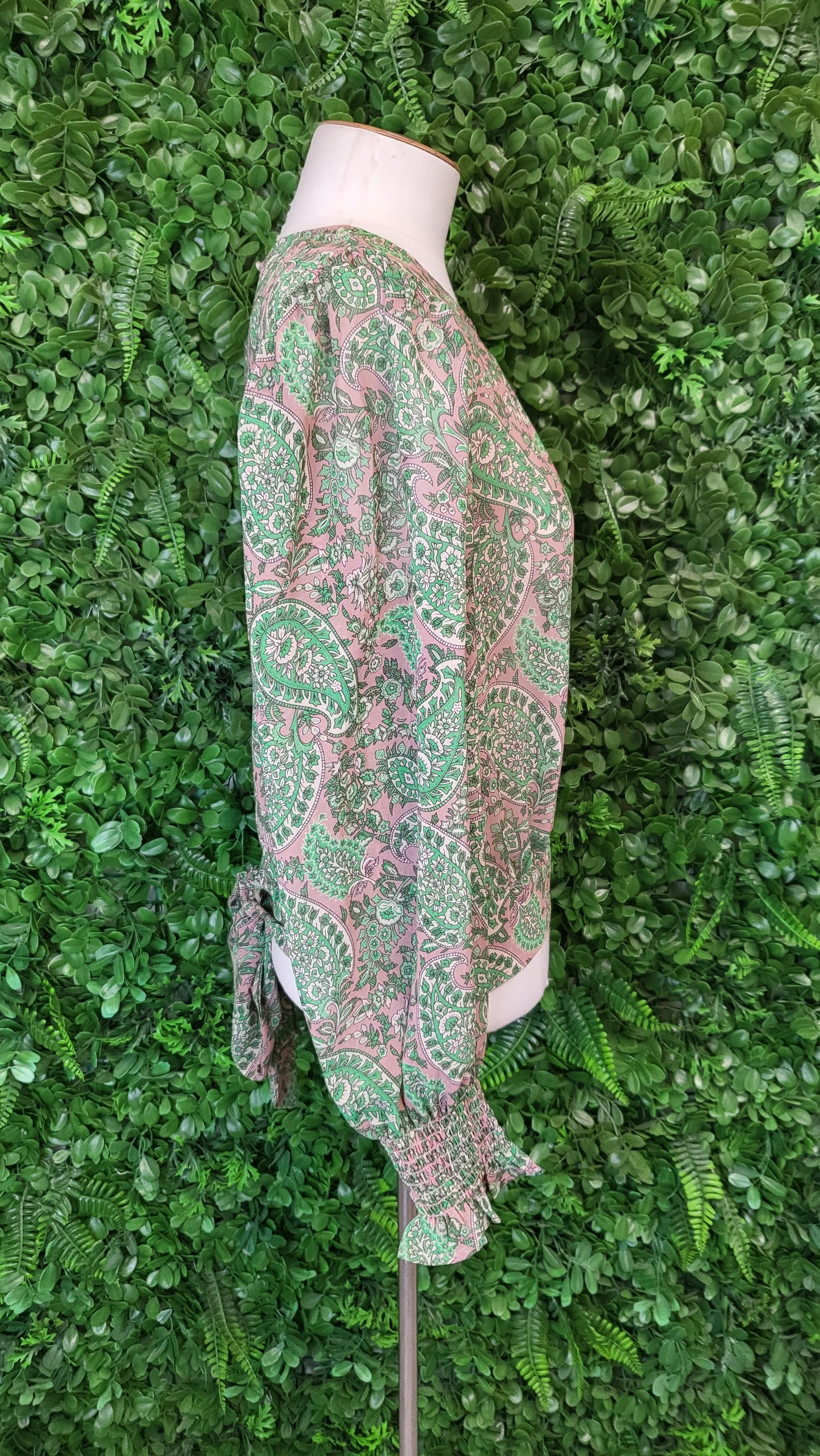 Ivy + Jack Paisley Tie Hem Top (10)