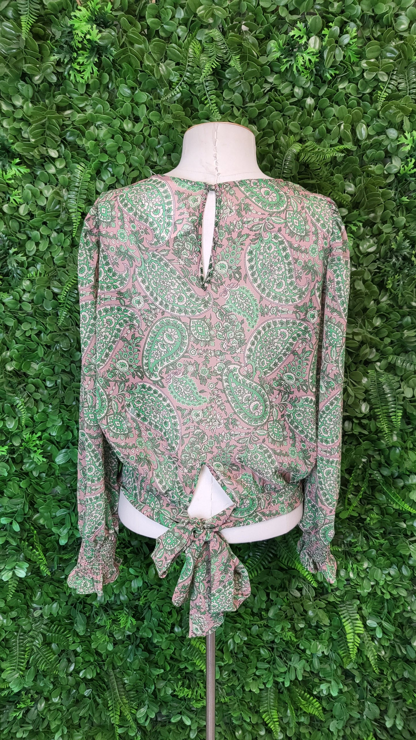 Ivy + Jack Paisley Tie Hem Top (10)