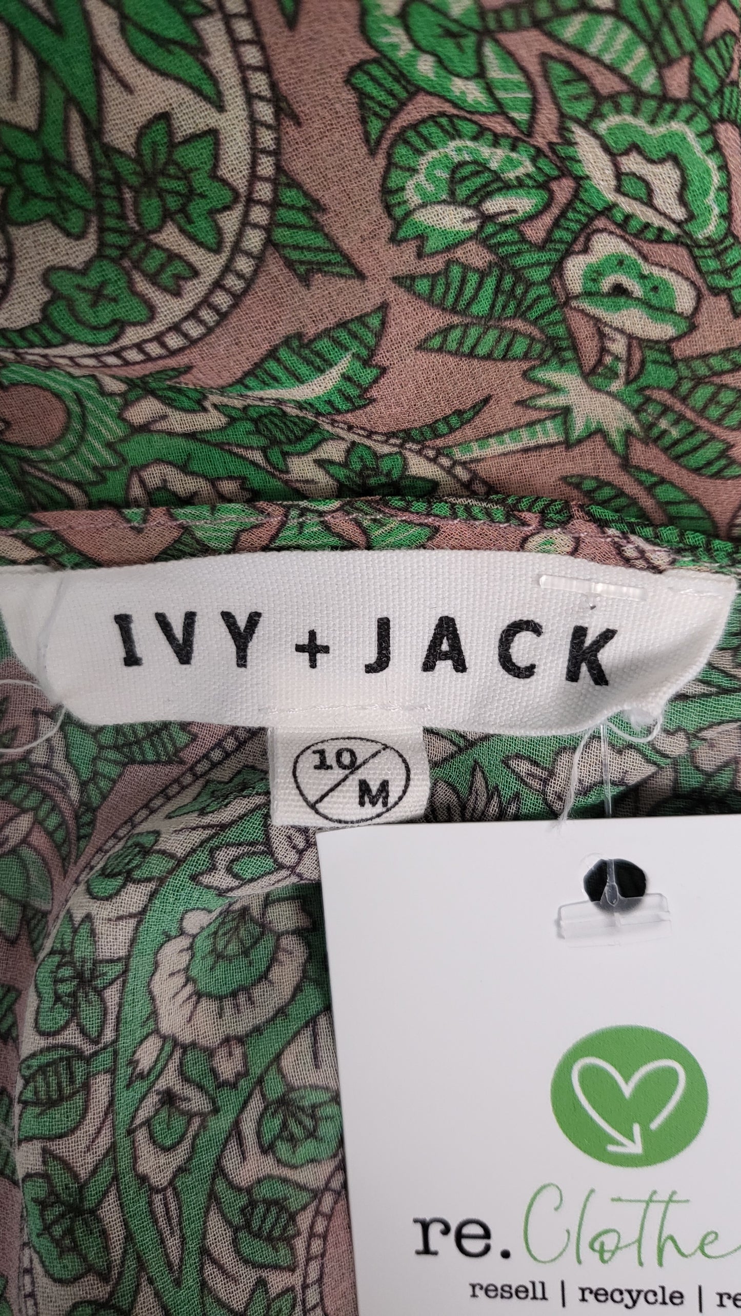 Ivy + Jack Paisley Tie Hem Top (10)