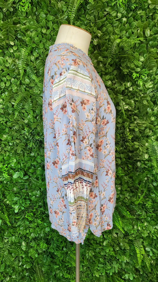Loobies Story Print Floral Blouse (12)