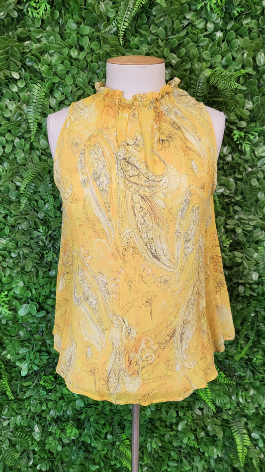Storm Yellow Sleeveless Top (8)
