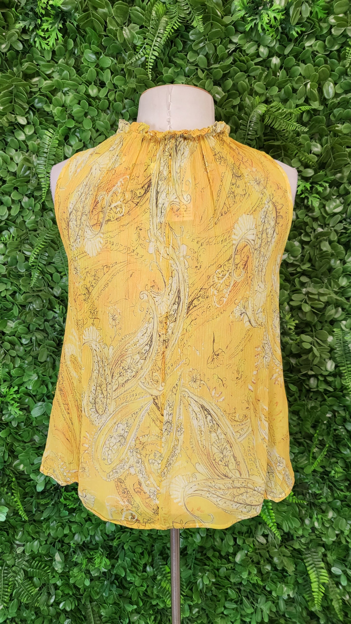 Storm Yellow Sleeveless Top (8)