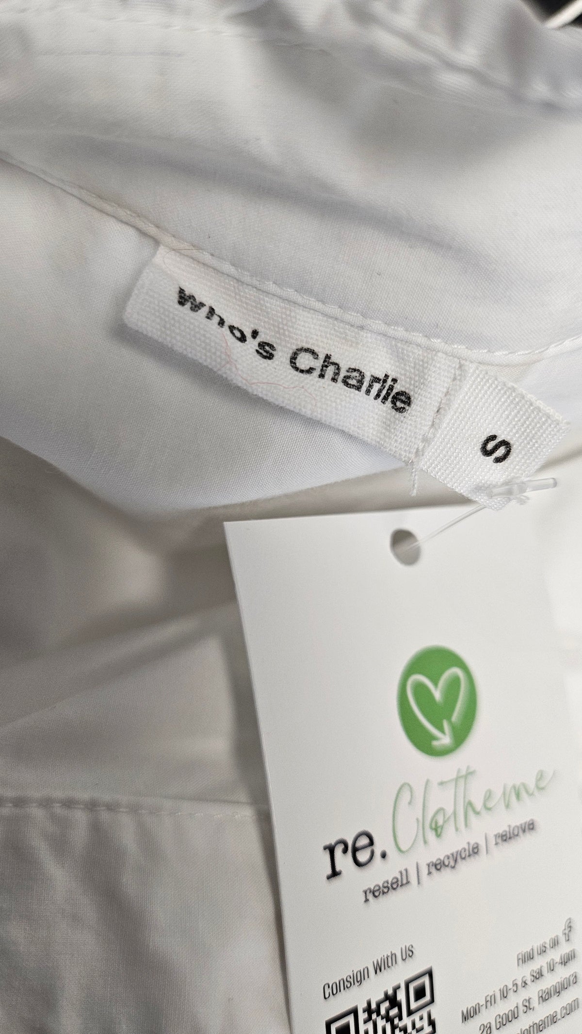 Who’s Charlie White Poppy Blouse (12)