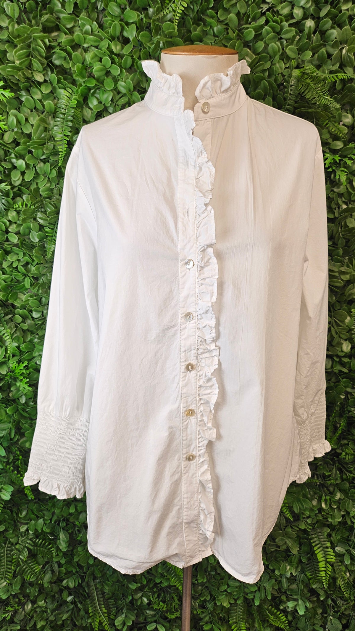 Who’s Charlie White Poppy Blouse (12)