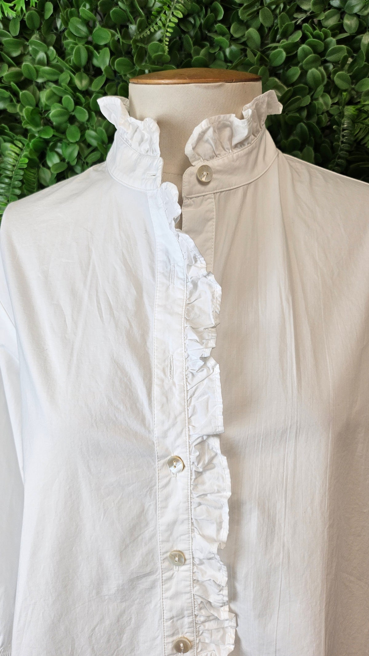 Who’s Charlie White Poppy Blouse (12)
