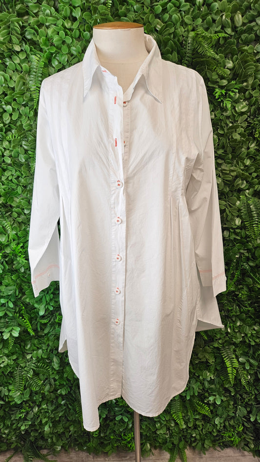 Bounce White Longline Shirt (12)
