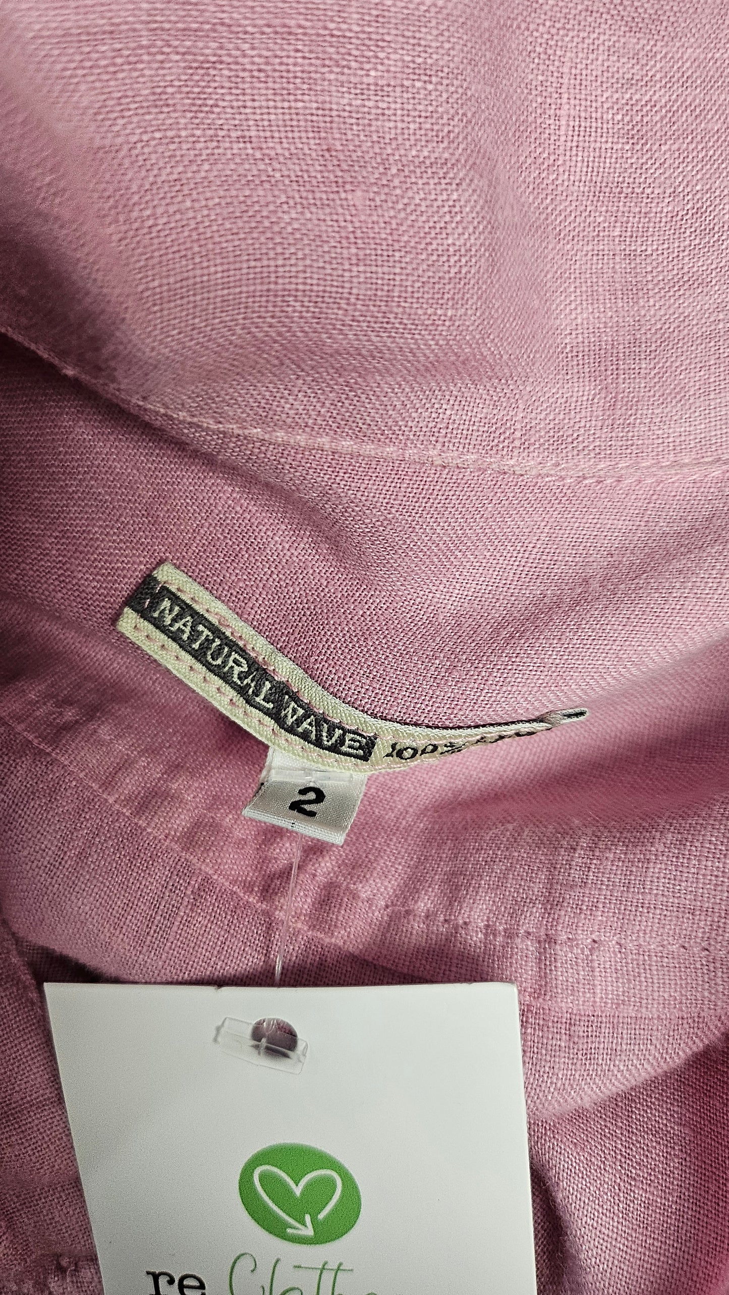 Natural Wave Mauve Linen Shirt (10)