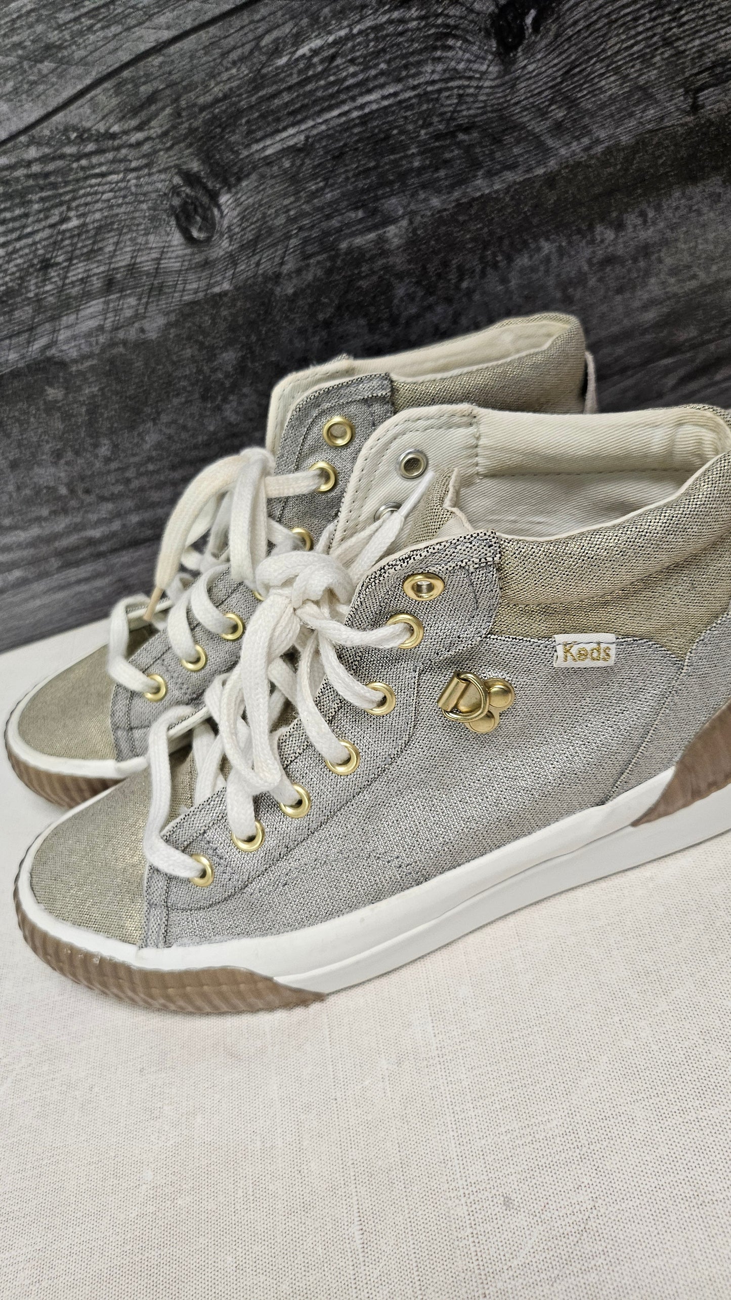 Keds Metallic High Tops (39)