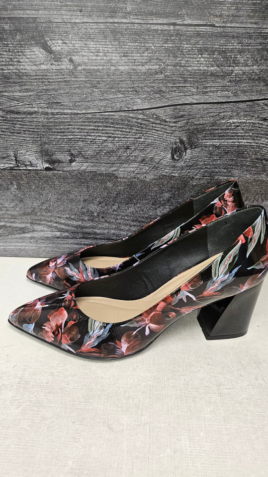 Capelli Rossi Floral Leather Pumps (41)