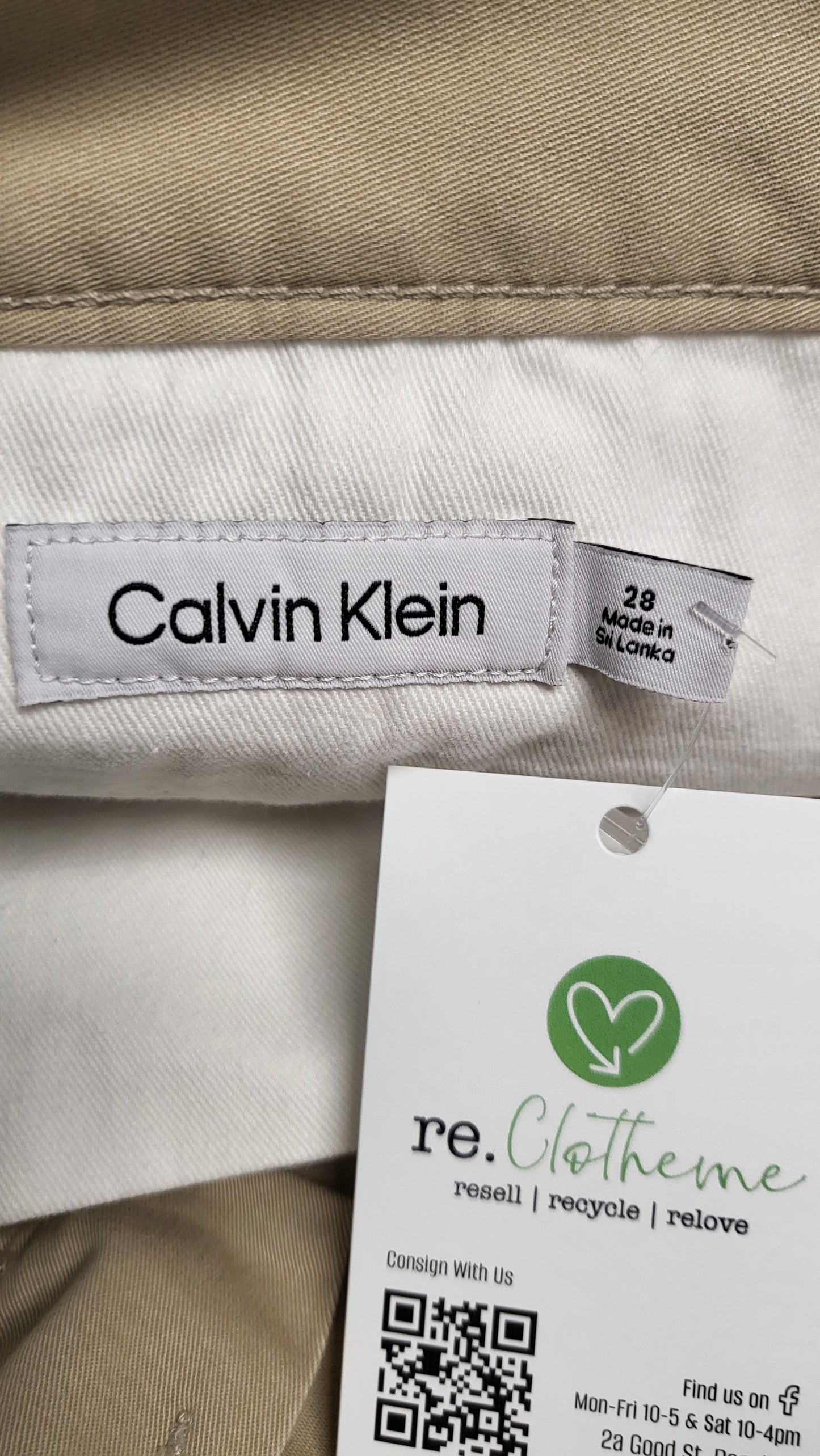 Calvin Klein Tan Chino Pant (10)