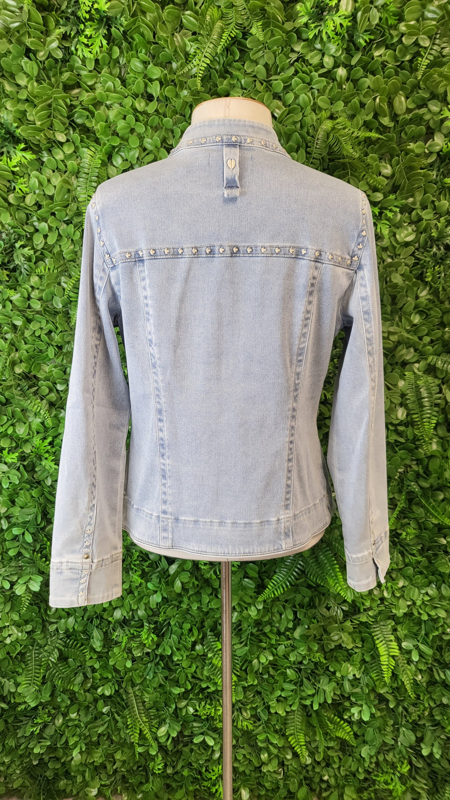 Lania The Label Blue Stitch Denim Jacket (8)