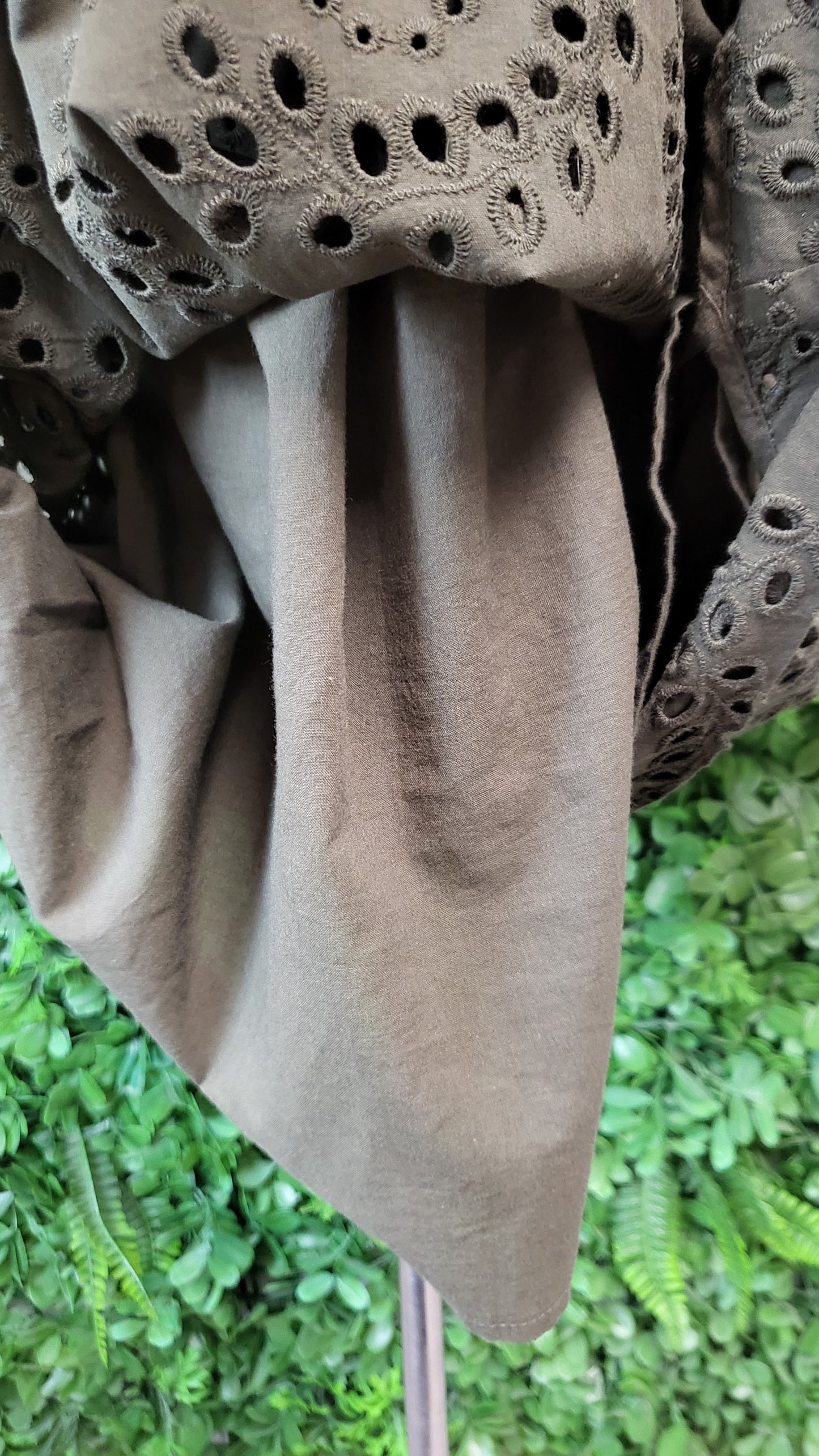 Country Road Olive Lace Dress (10)