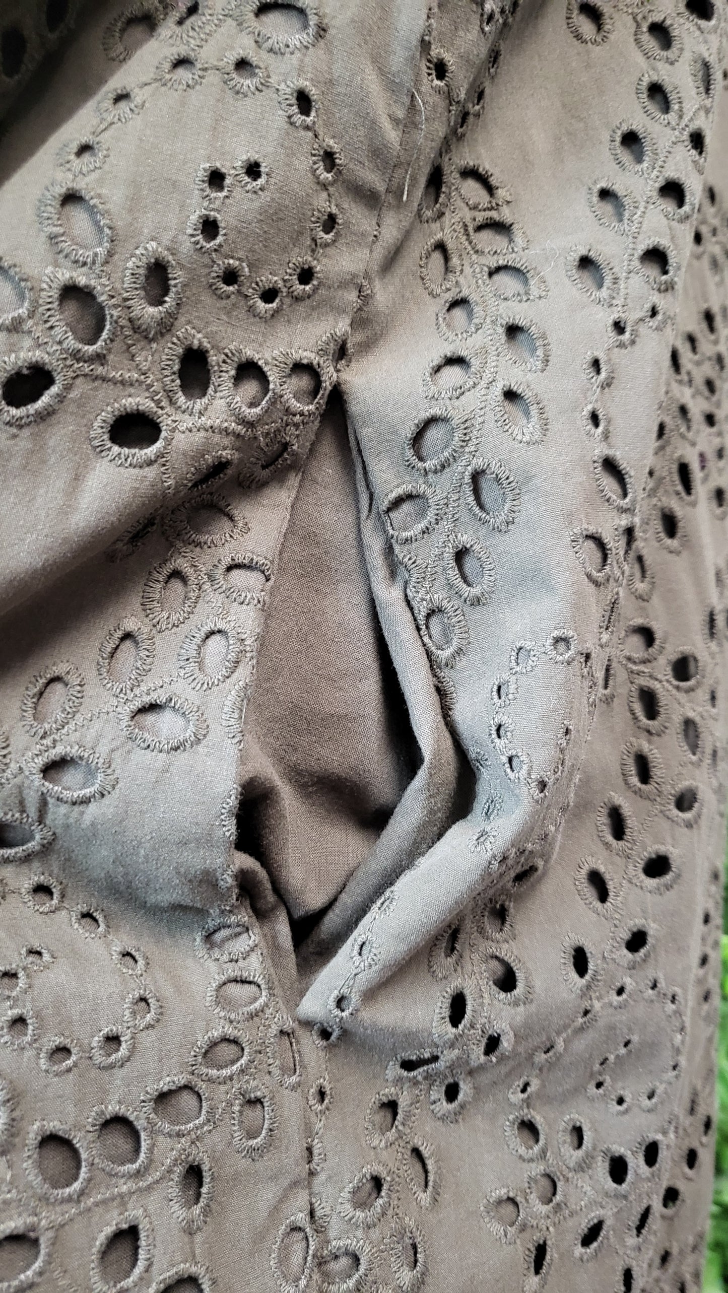 Country Road Olive Lace Dress (10)
