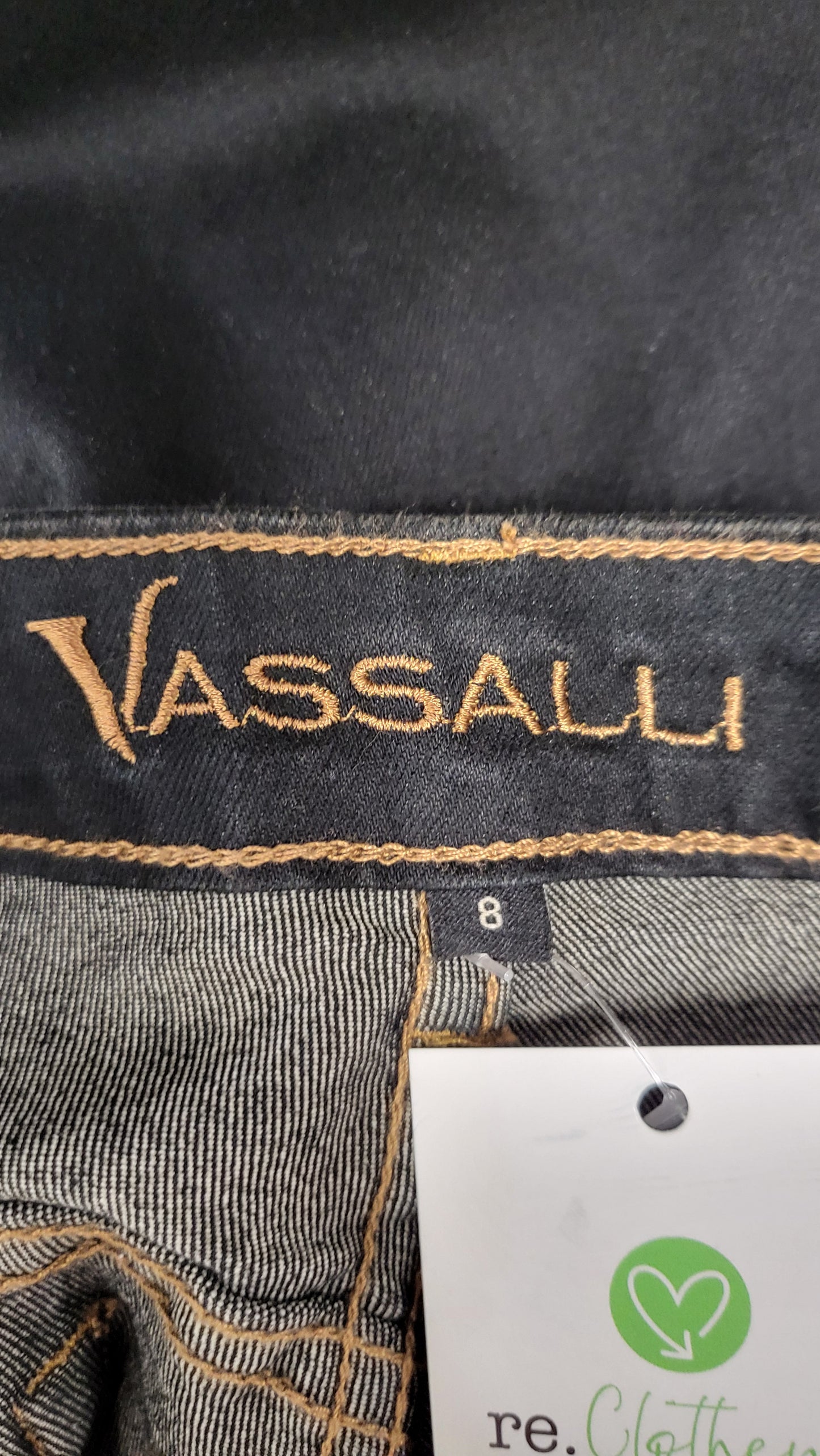 Vassali Black Slim Straight Jean (8)