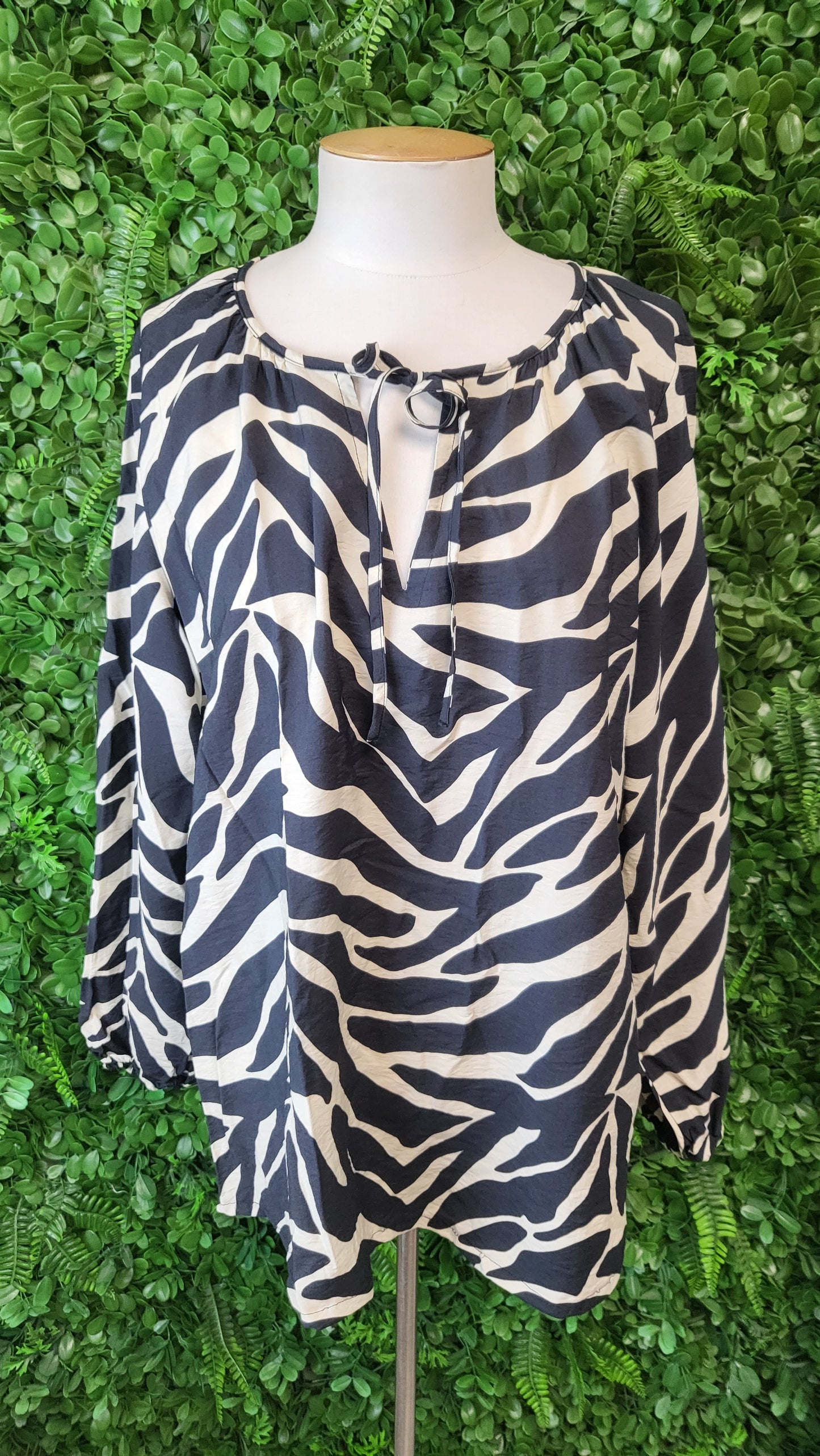 C&A Zebra Print Blouse (12)