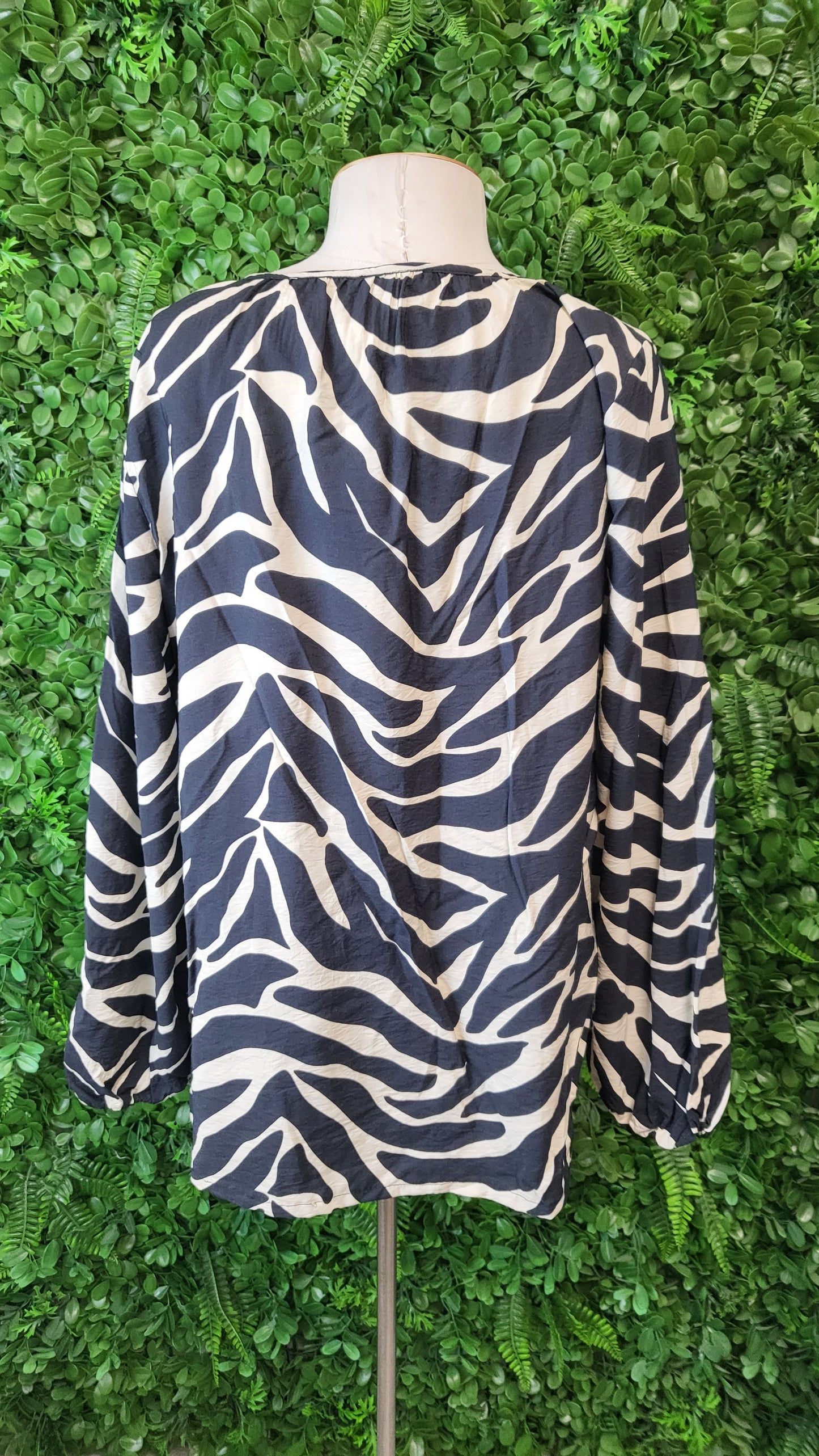 C&A Zebra Print Blouse (12)