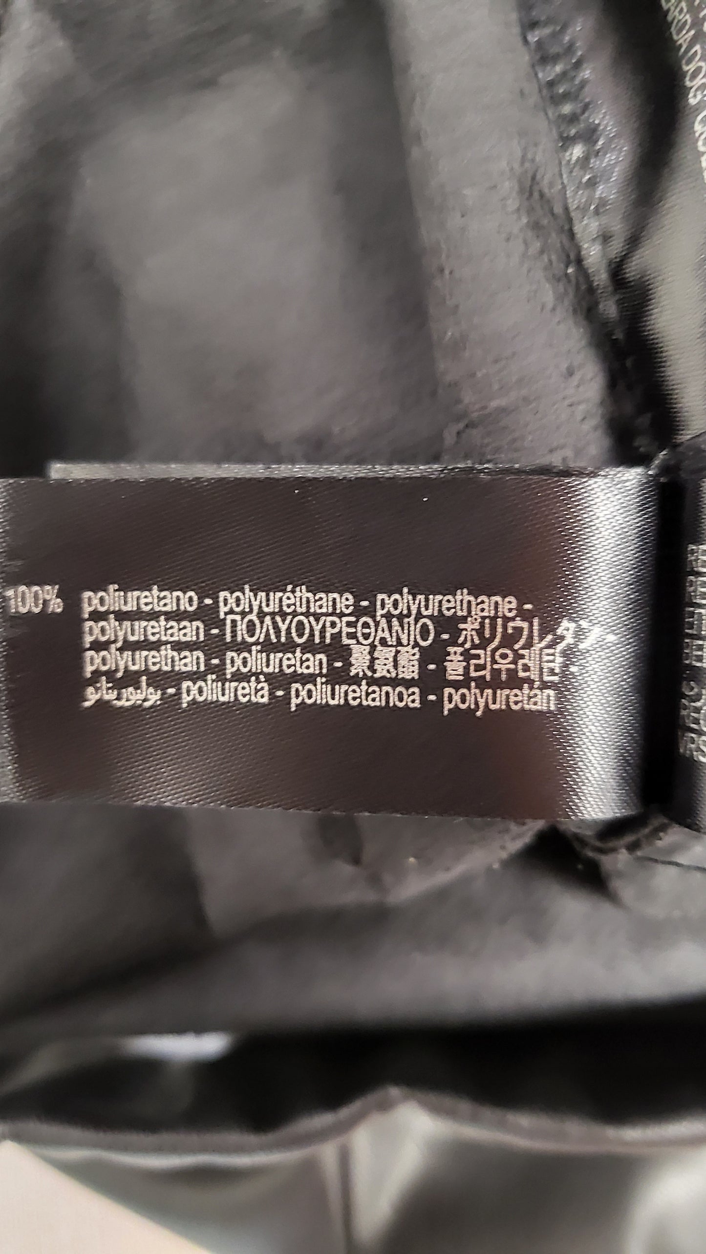 Zara Black Pleather Pant (12)