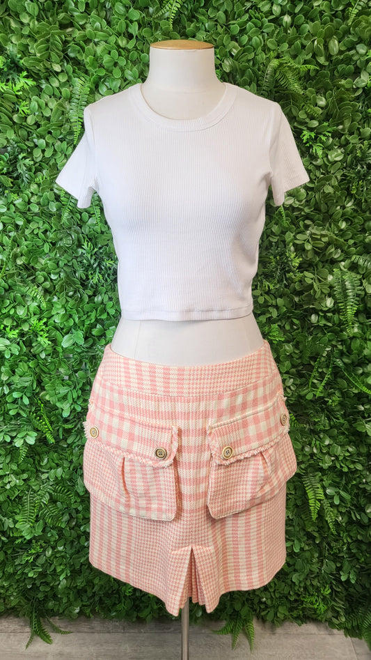 Trelise Cooper Plaid chequered Past Skirt (10)