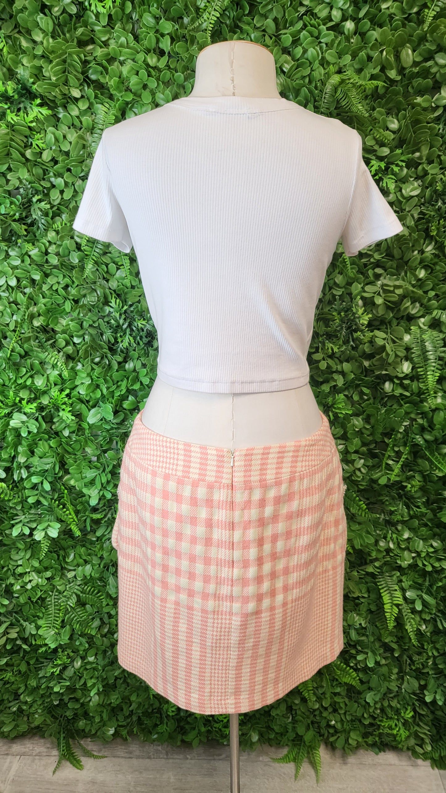 Trelise Cooper Plaid chequered Past Skirt (10)