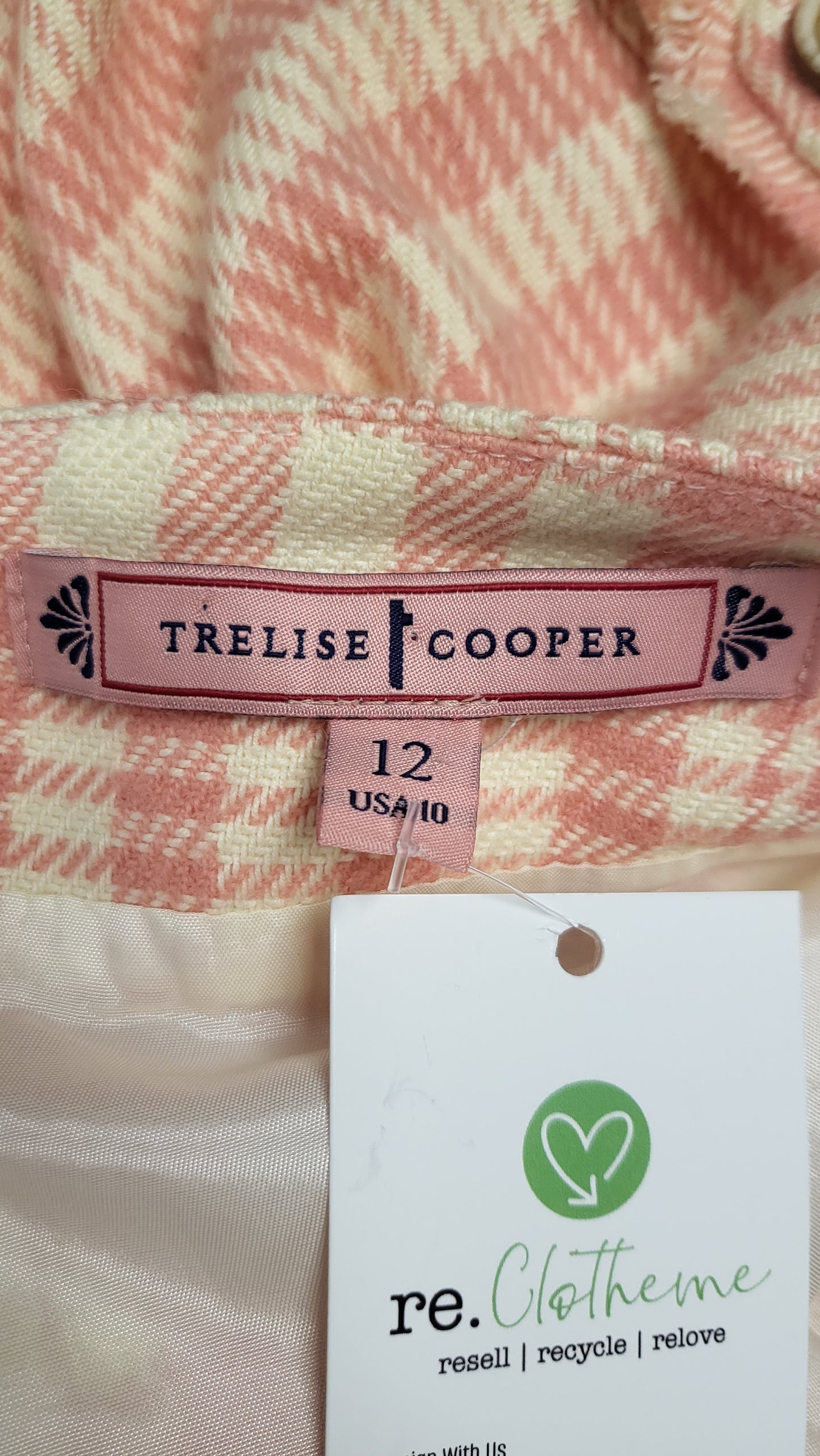 Trelise Cooper Plaid chequered Past Skirt (10)