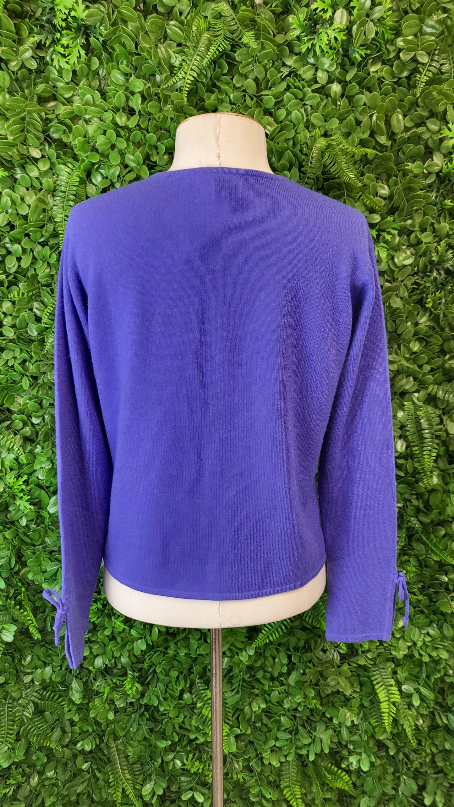 Birch Hill Purple Cashmere Cardigan (10)