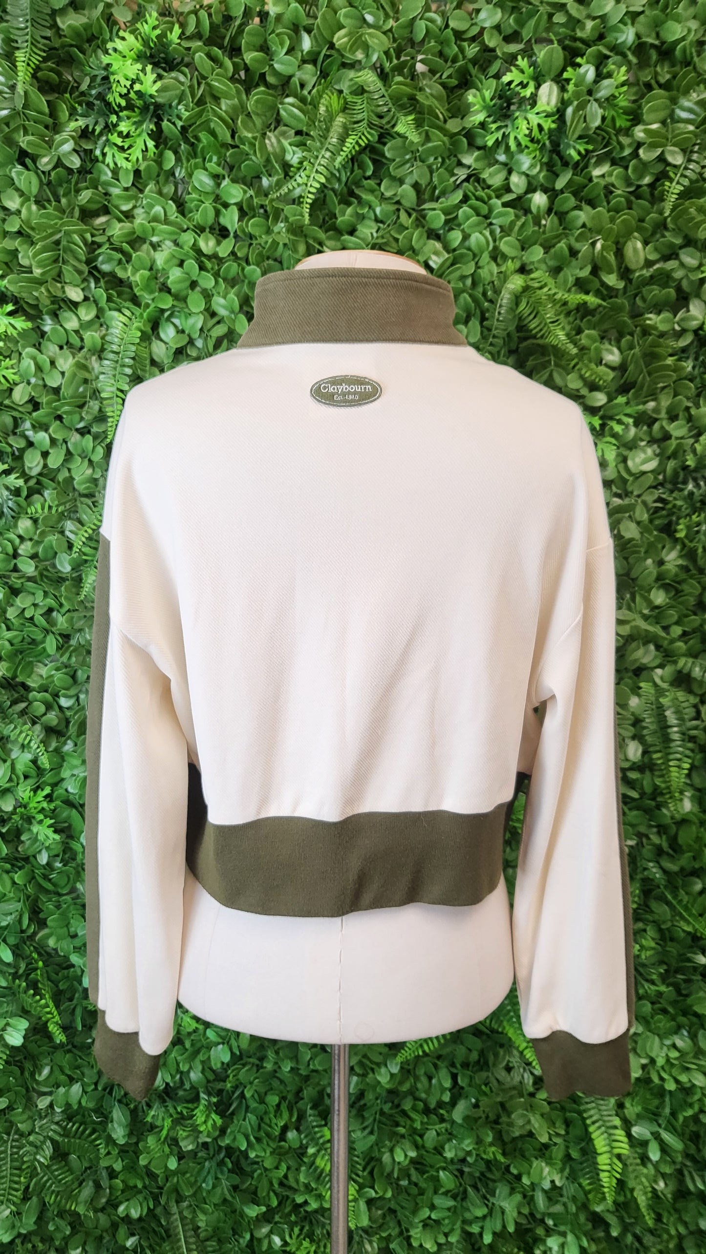 Clayborne Cream/Khaki Lifestyle  Jacket (10-12)