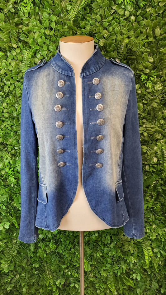 Made In Italy Distressed Military Jacket (12)