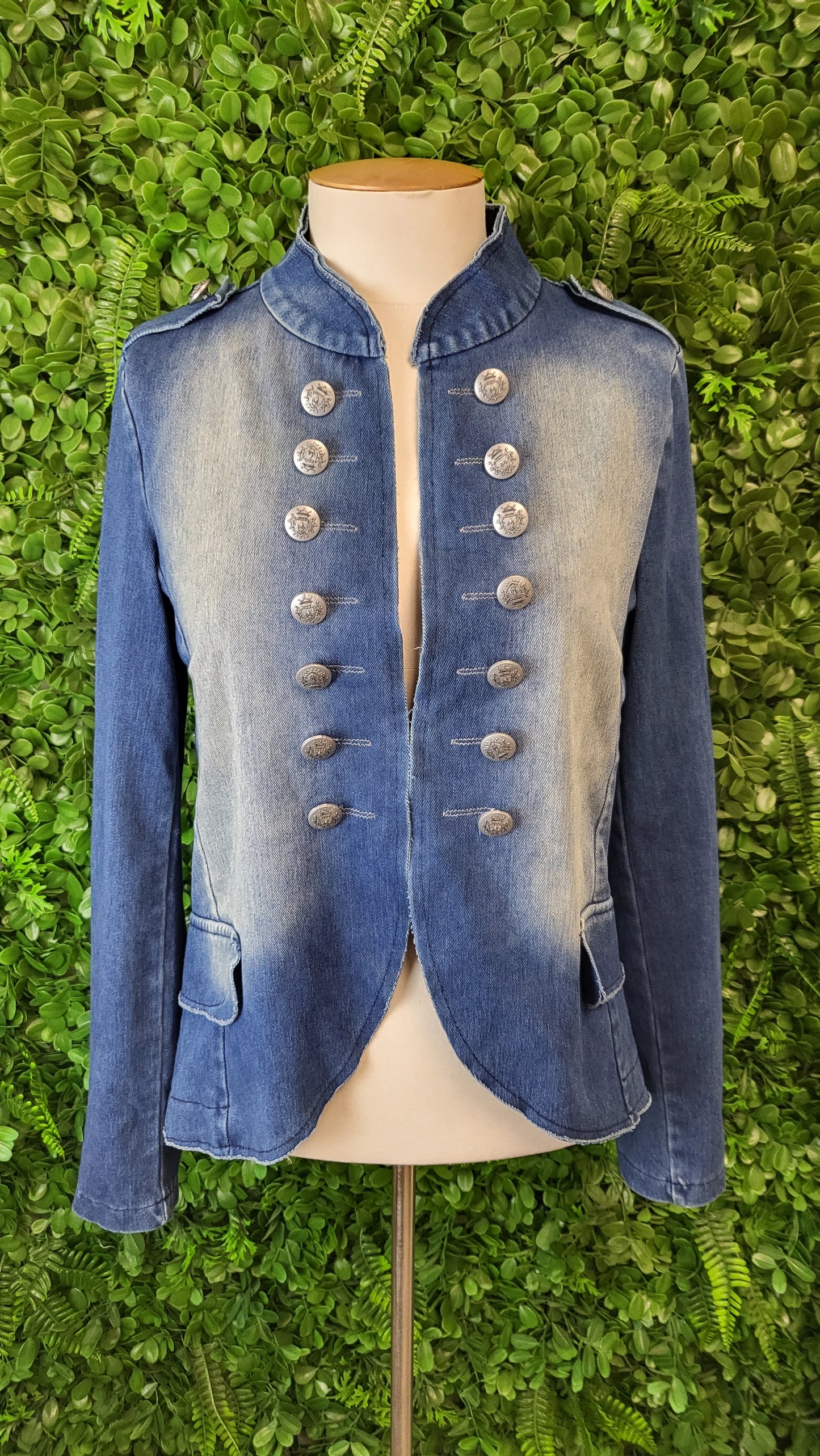 Made In Italy Distressed Military Jacket (12)