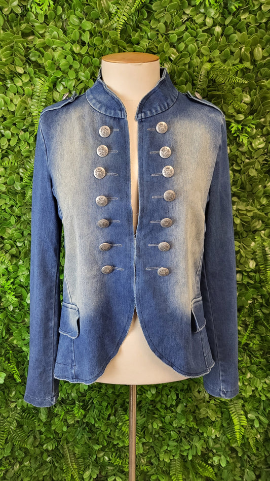 Made In Italy Distressed Military Jacket (12)