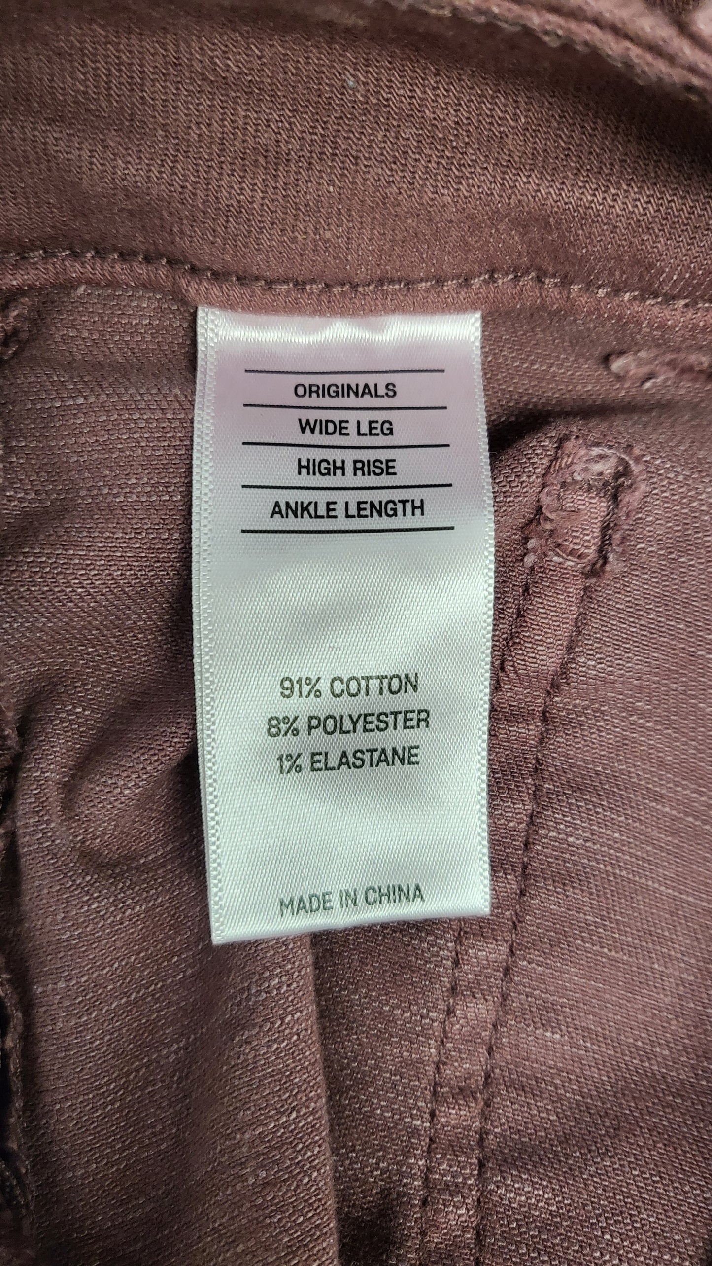 Just Jeans Merlot Wide Leg Jean BNWT (11)