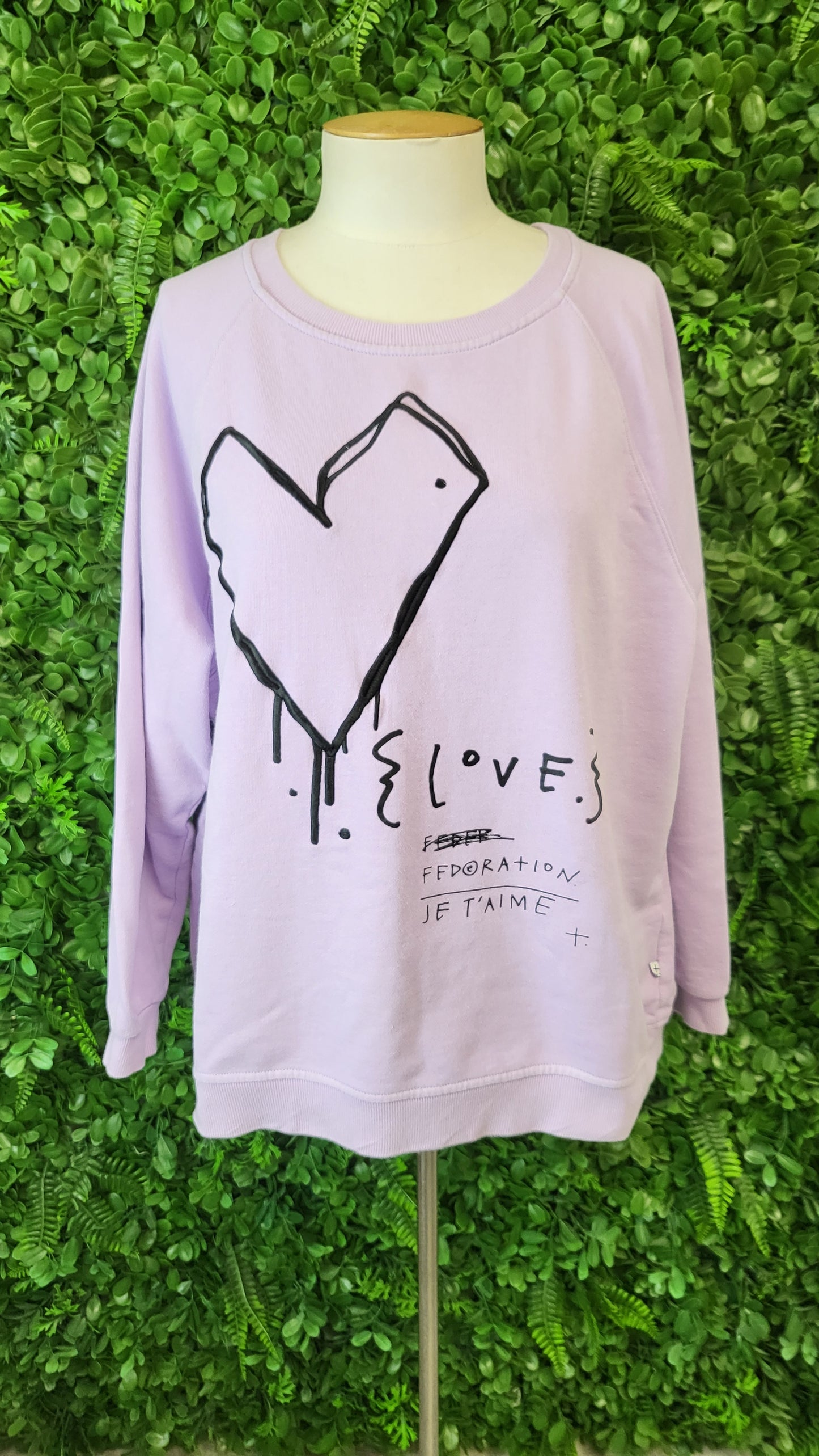Federation Lilac Logo Crew Neck (16)