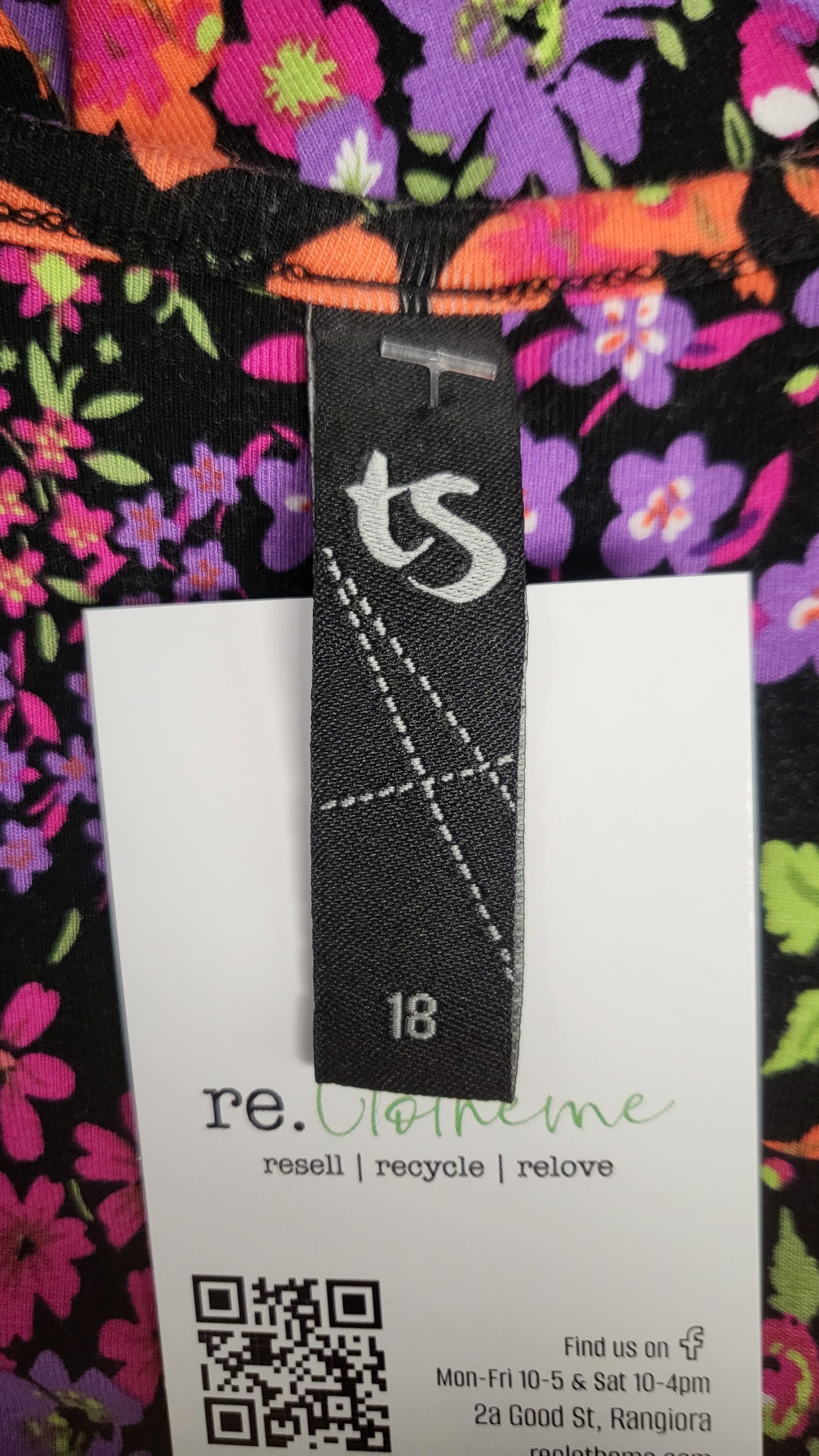 Ts Floral Print Top (18-20)