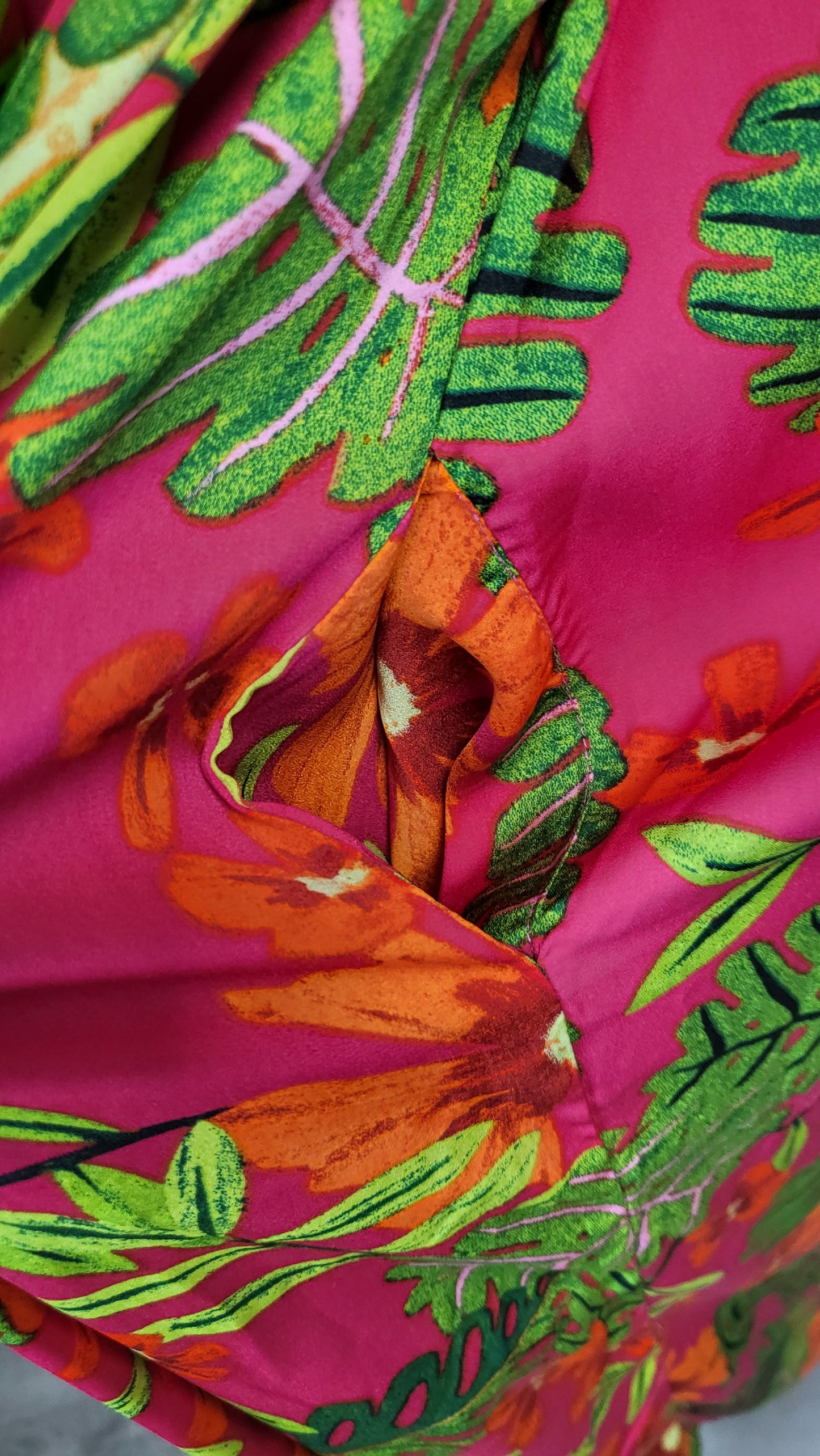 Halo & Hazard Tropical Shirt Dress (16-18)