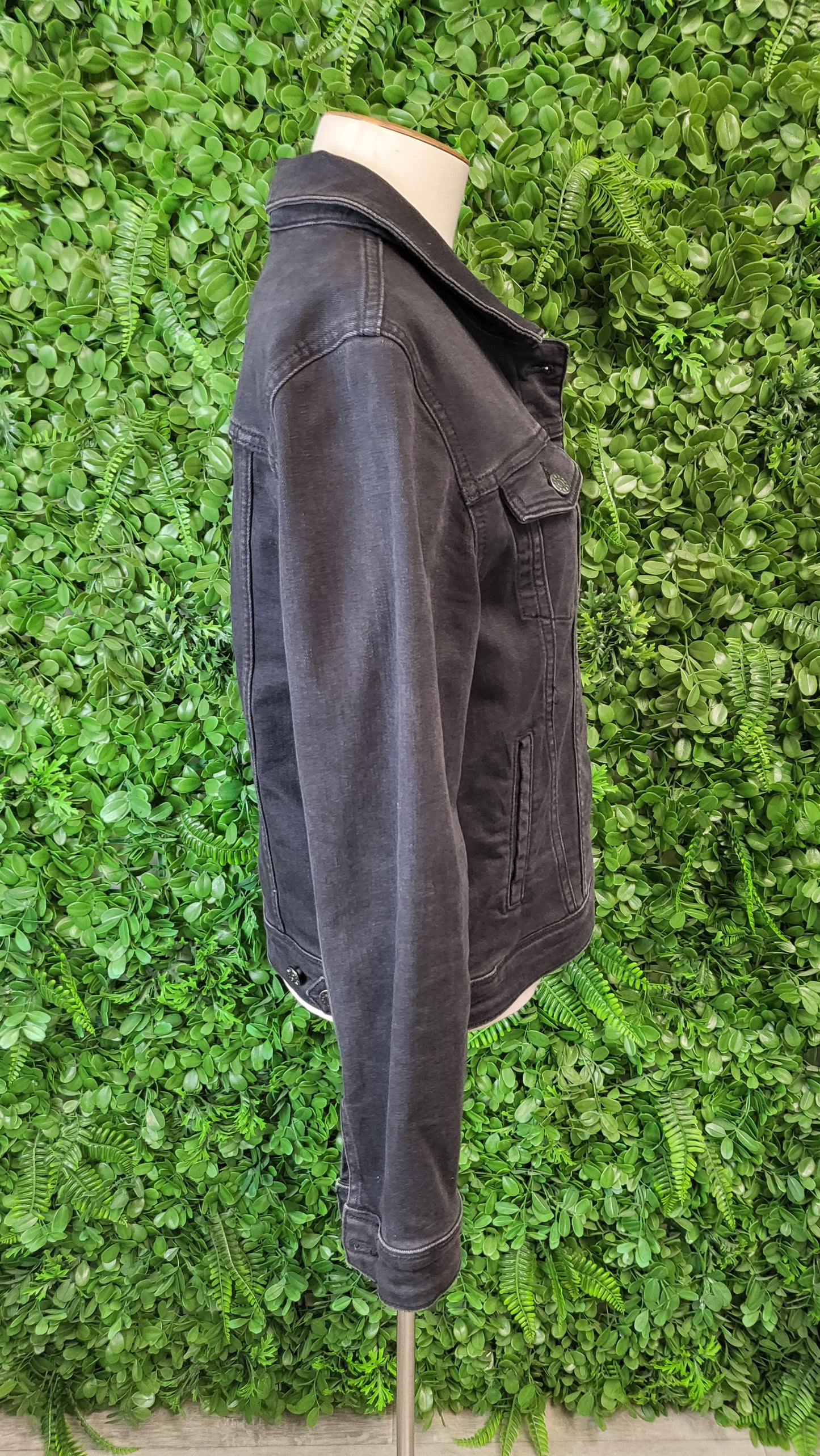 Just Jeans Black Denim Jacket (14)