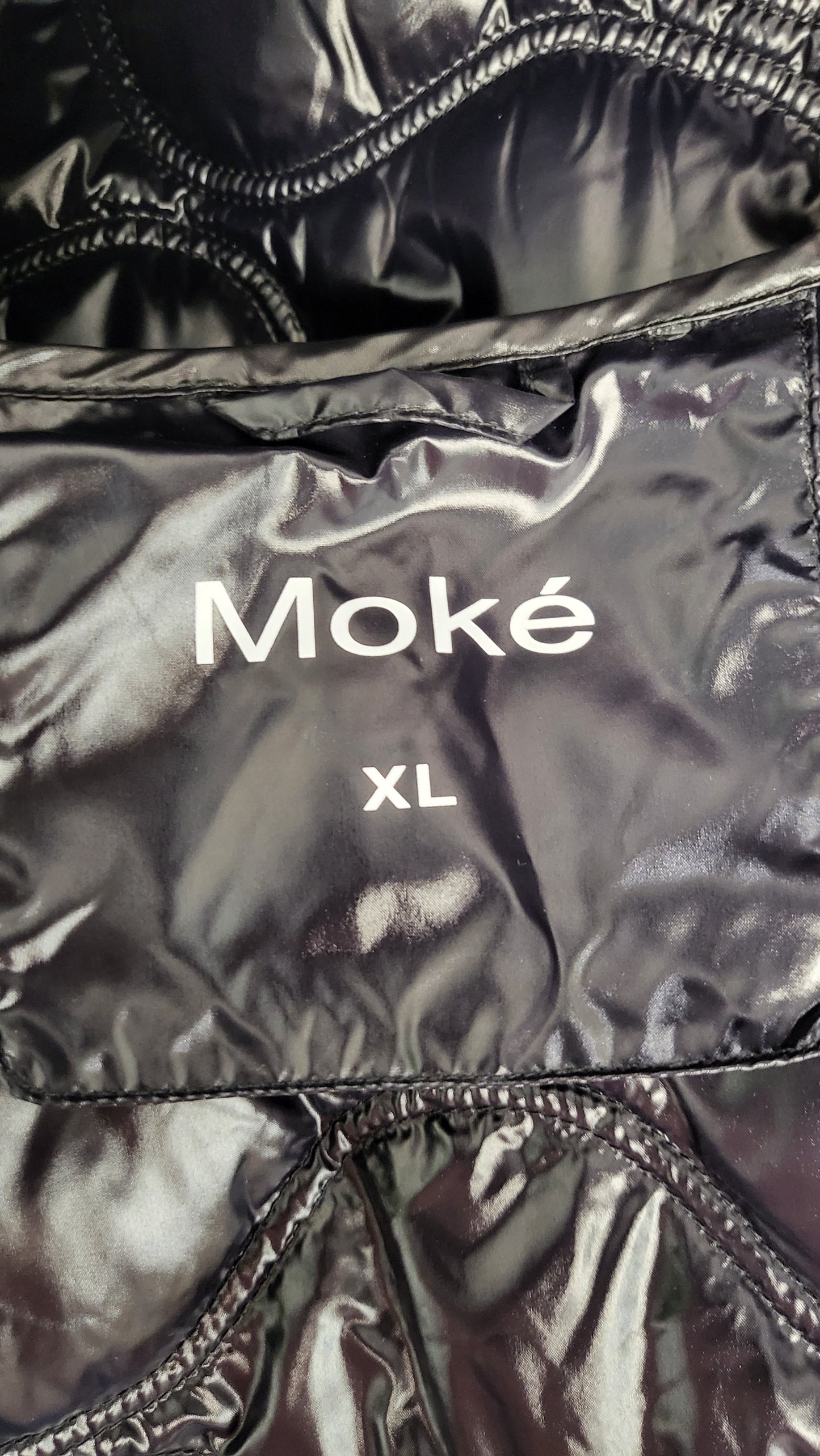 Moke Black Quilted Down Jacket (16)